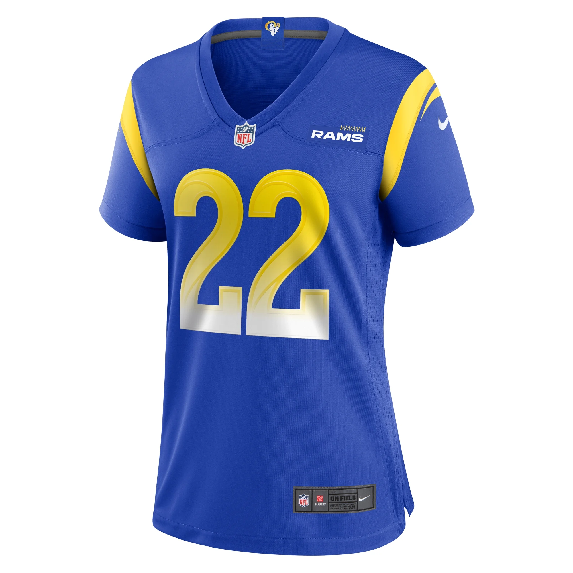 Women's Nike Michael Ojemudia Royal Los Angeles Rams Game Jersey