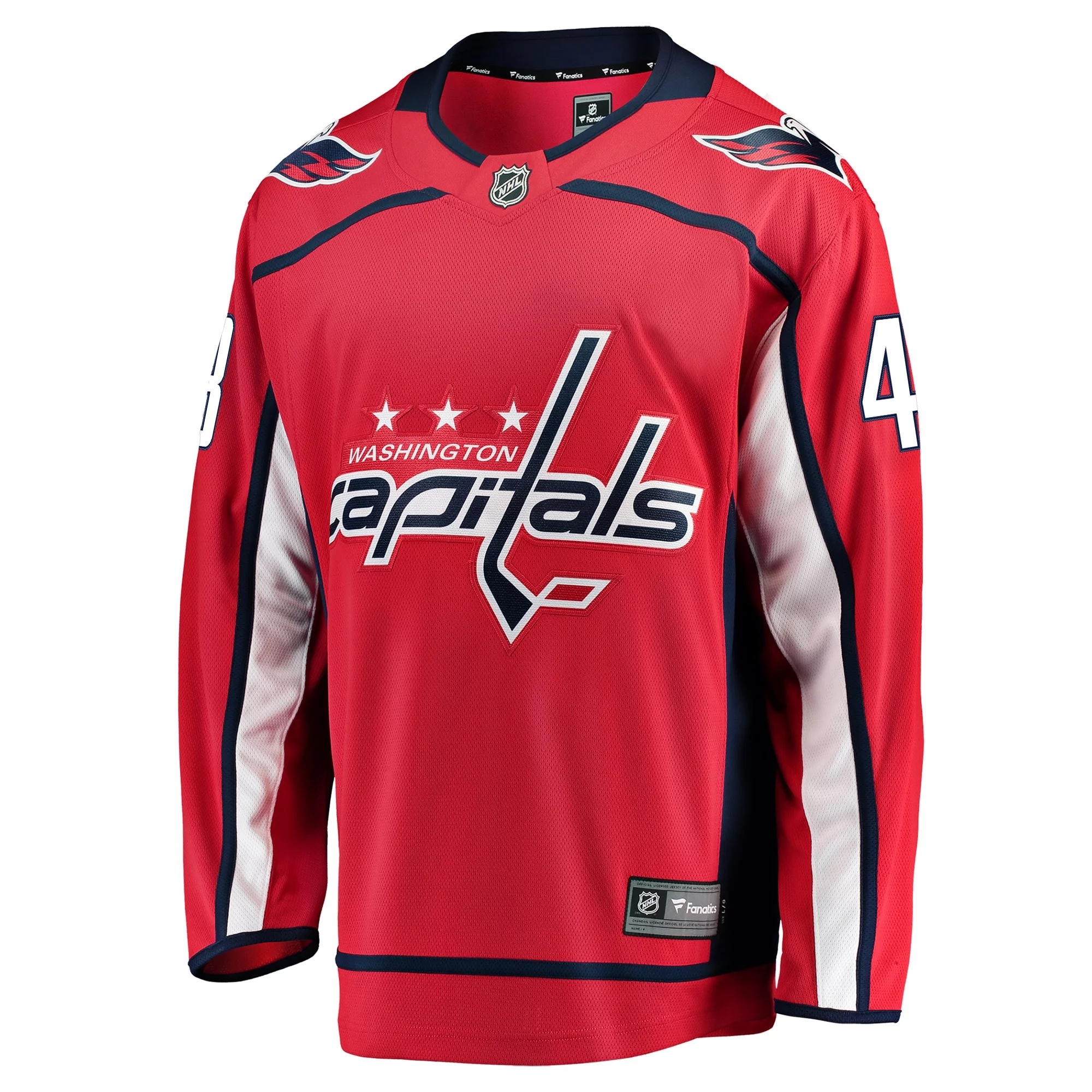 Men's Fanatics Branded Tom Wilson Red Washington Capitals Home Premier Breakaway Player Jersey