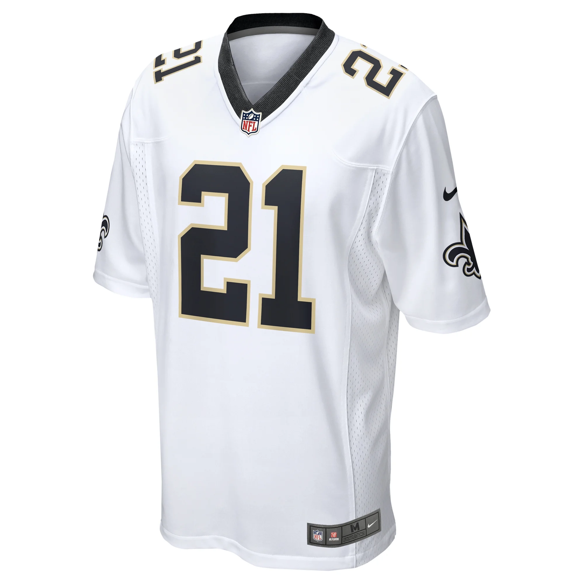 Men's Nike Jamaal Williams White New Orleans Saints Team Game Jersey