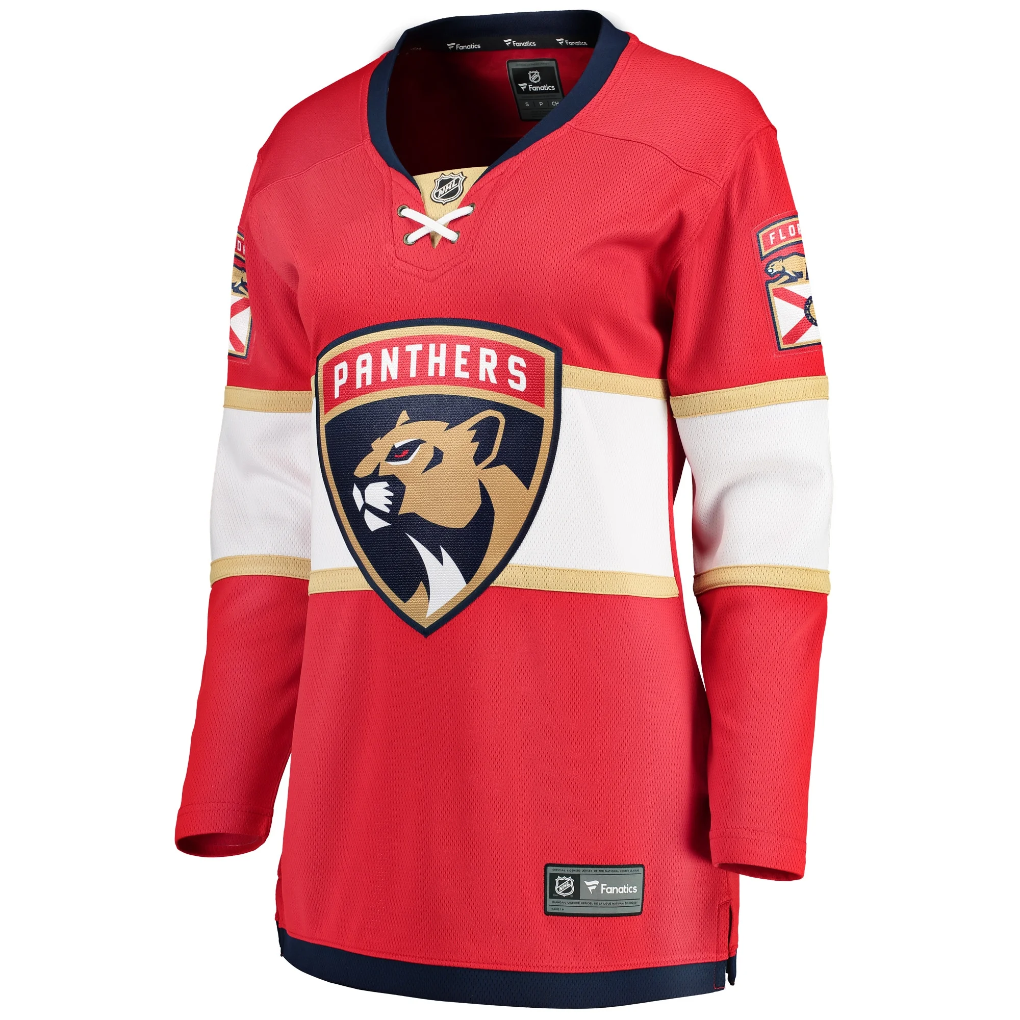 Women's Fanatics Red Florida Panthers Breakaway Home Jersey