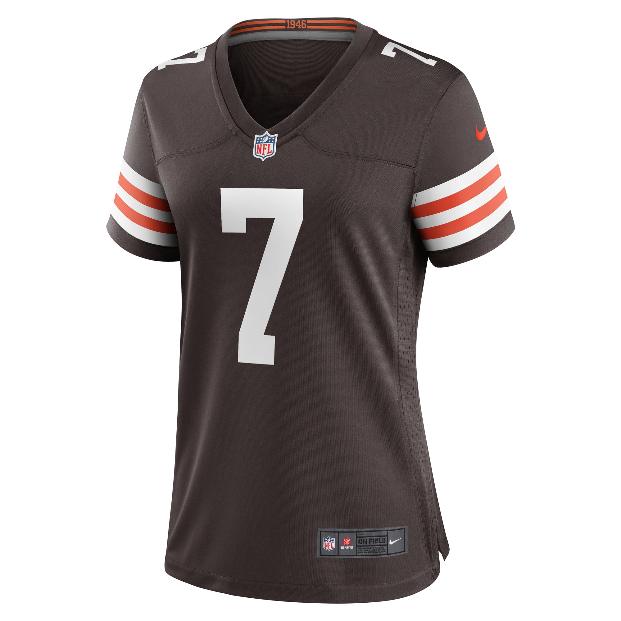 Women's Nike Dustin Hopkins Brown Cleveland Browns Team Game Jersey