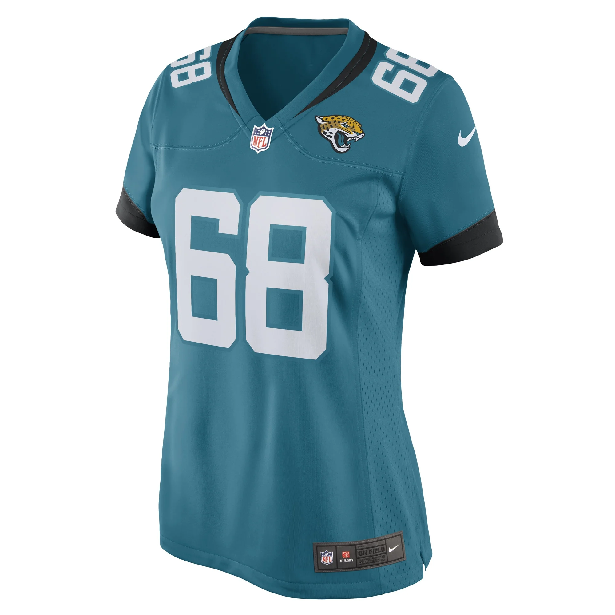 Women's Nike Brandon Scherff Teal Jacksonville Jaguars Game Player Jersey