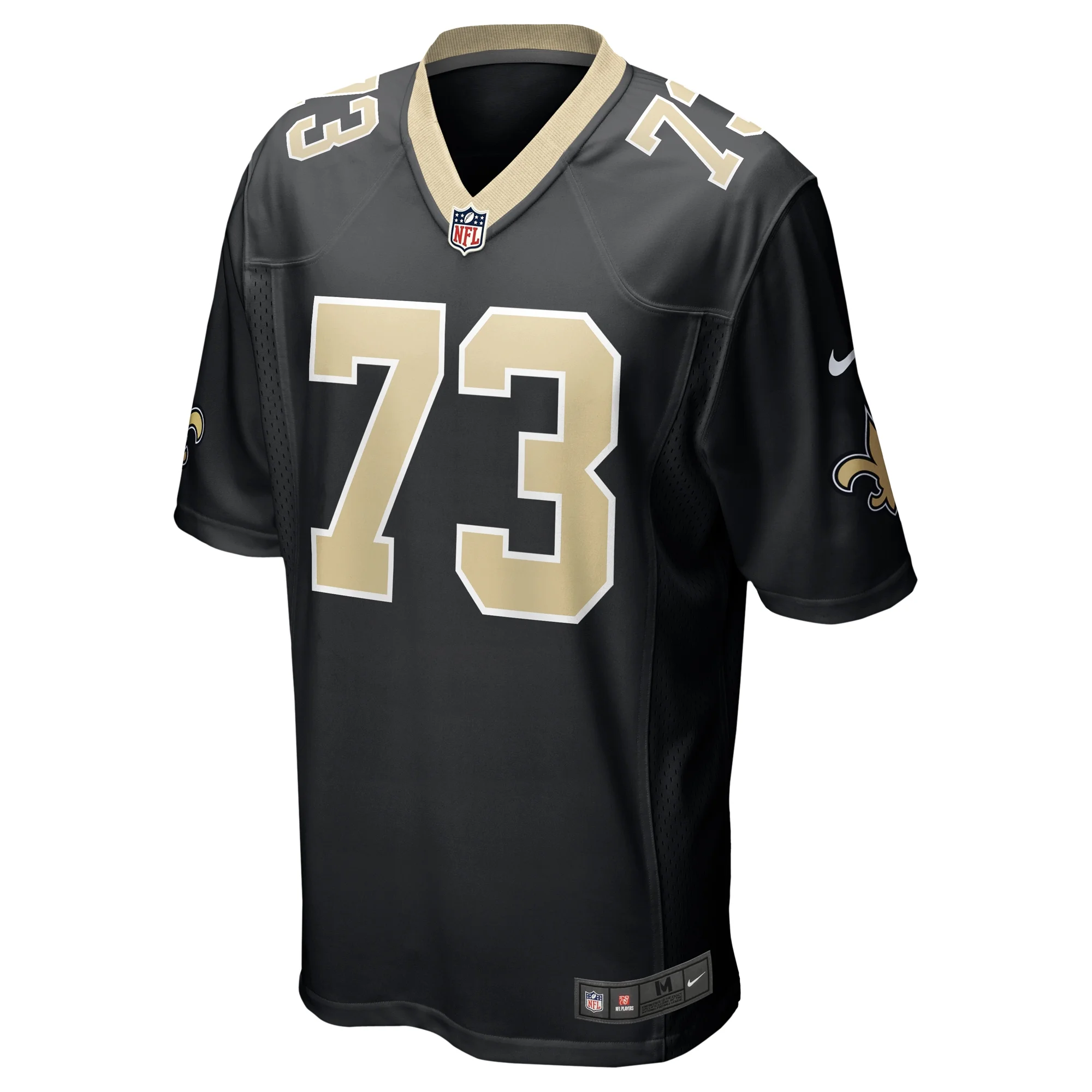 Men's Nike Max Garcia Black New Orleans Saints Team Game Jersey