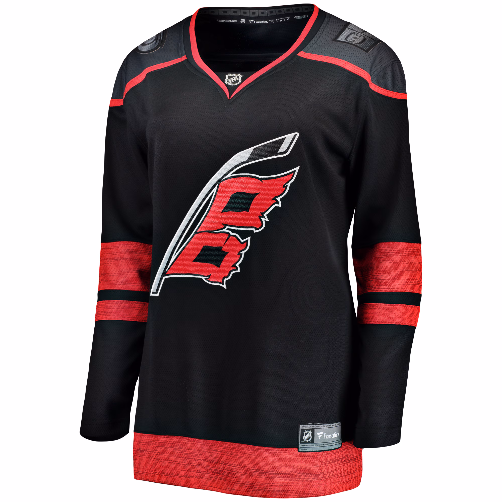 Carolina Hurricanes Fanatics Women's Home Breakaway Jersey - Black