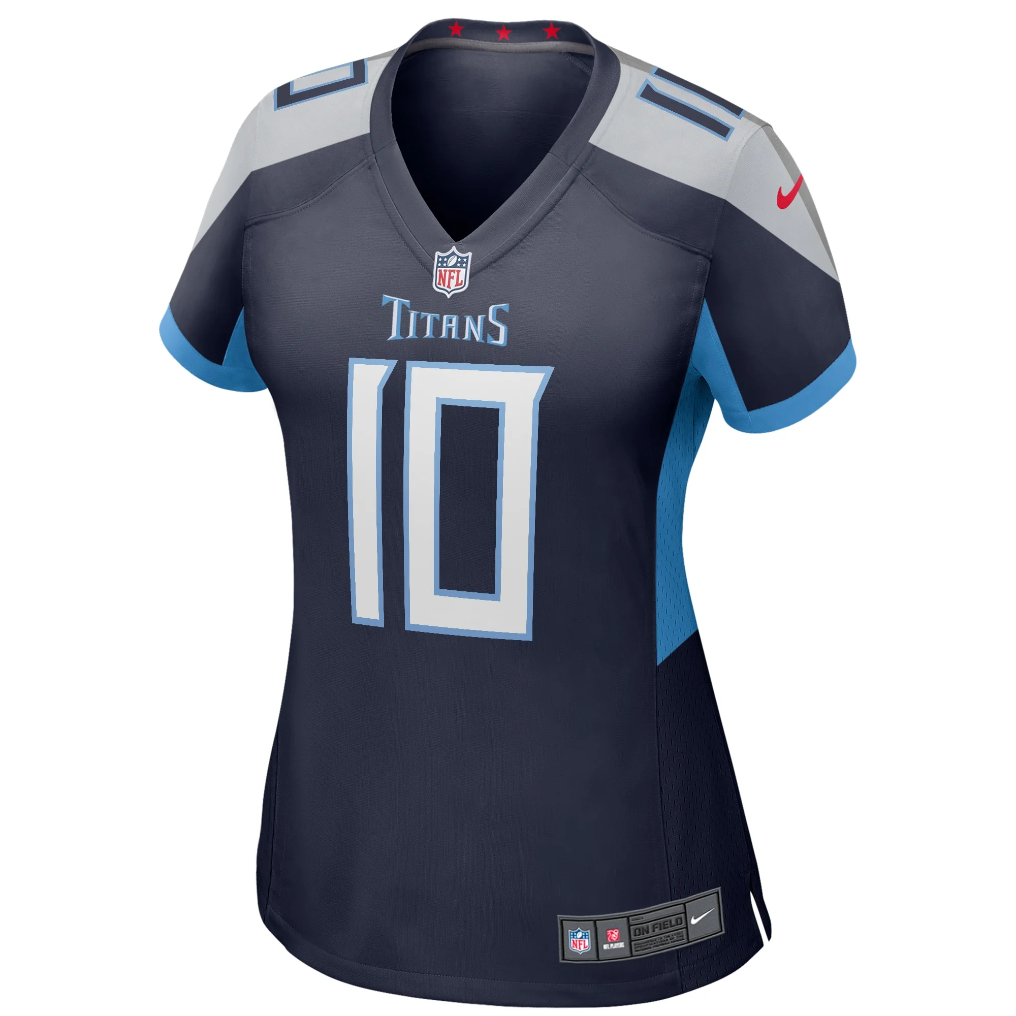 Women's Nike Vince Young Navy Tennessee Titans Game Retired Player Jersey