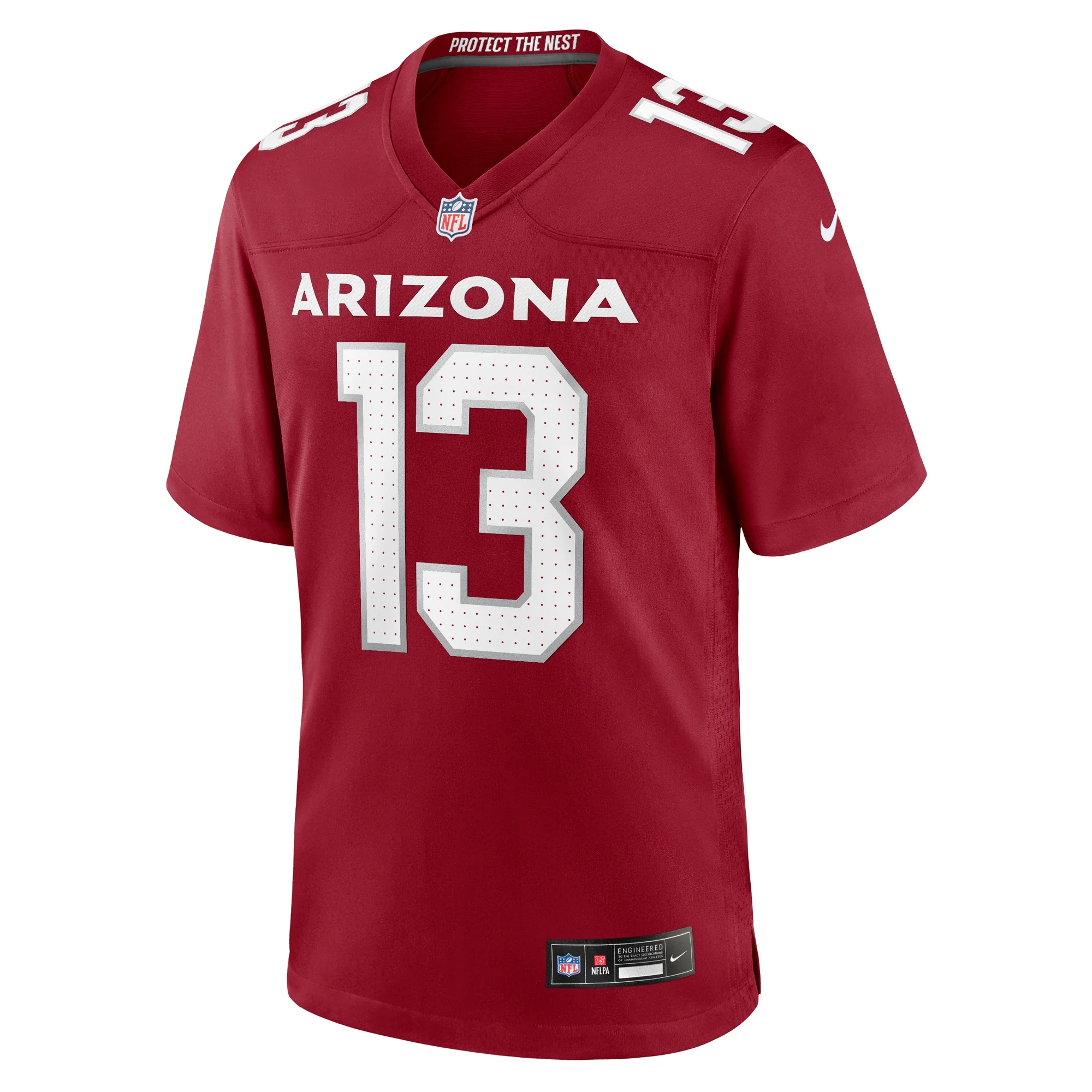 Men's Nike Kei'Trel Clark Cardinal Arizona Cardinals Game Jersey