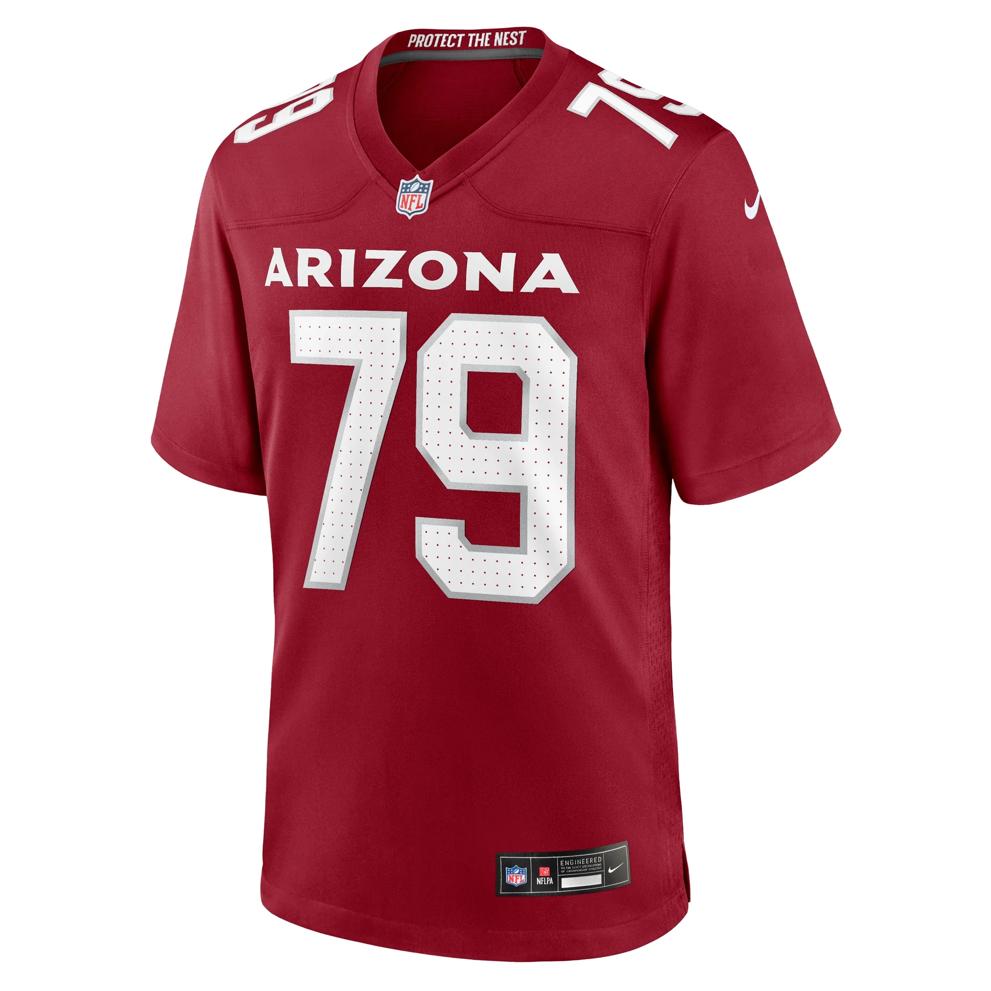 Men's Nike Jacob Slade Cardinal Arizona Cardinals Game Jersey