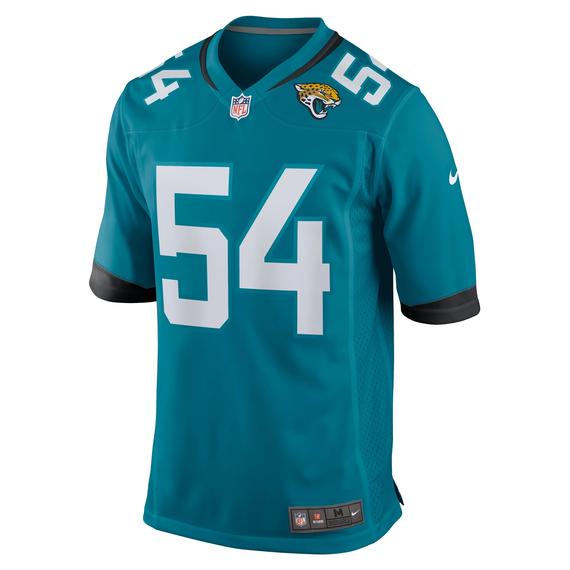Men's Nike DJ Coleman Teal Jacksonville Jaguars Game Jersey