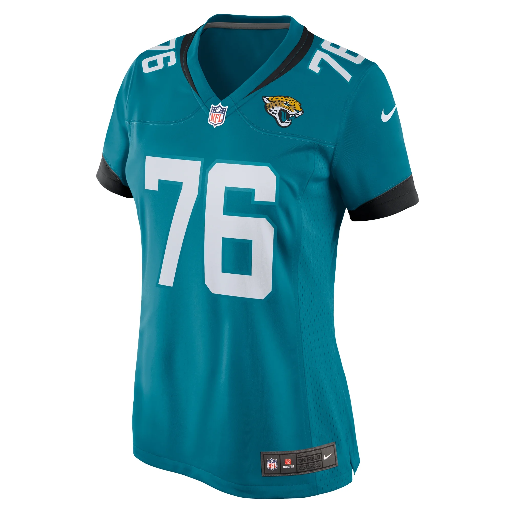 Women's Nike Ezra Cleveland Teal Jacksonville Jaguars Game Jersey