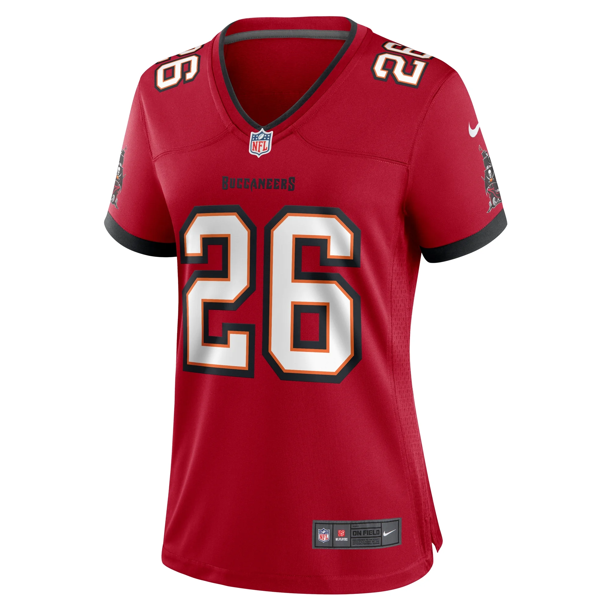 Women's Nike Kaevon Merriweather Red Tampa Bay Buccaneers Game Jersey