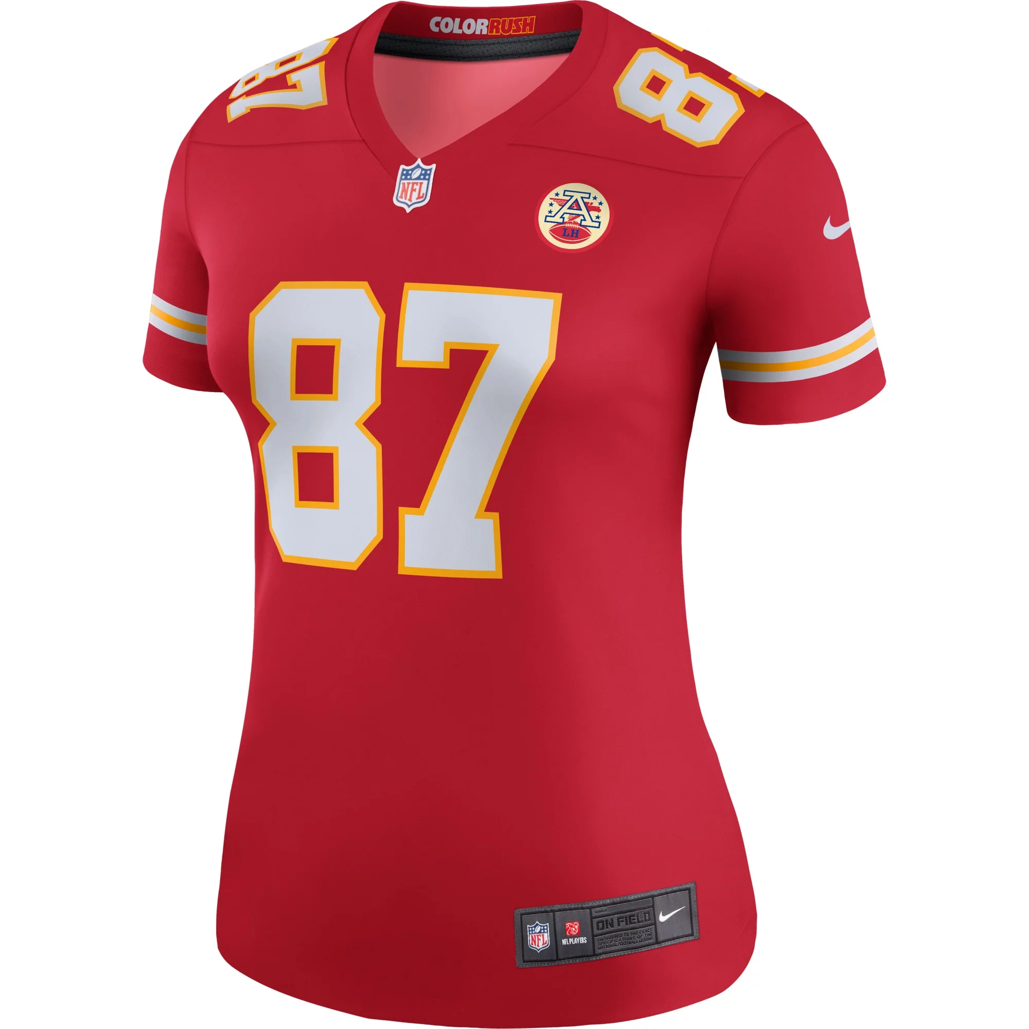 Women's Nike Travis Kelce Red Kansas City Chiefs Legend Jersey