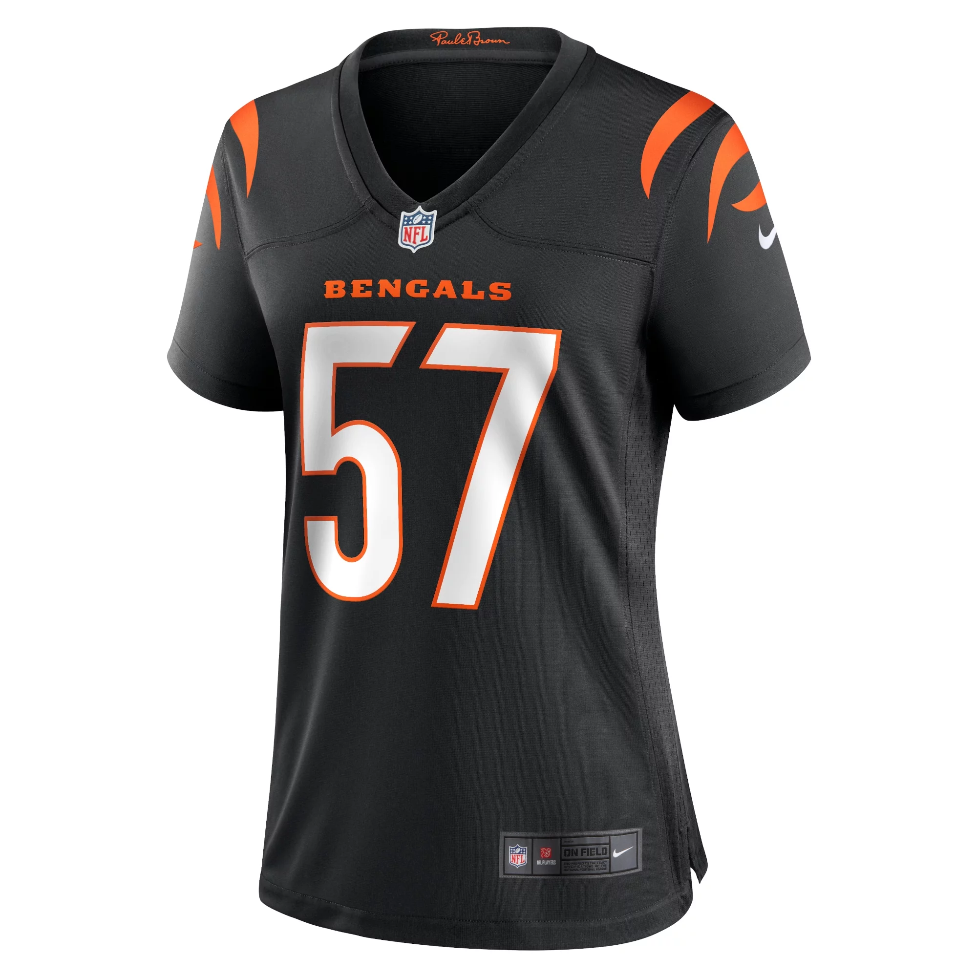 Women's Nike Germaine Pratt Black Cincinnati Bengals Game Jersey