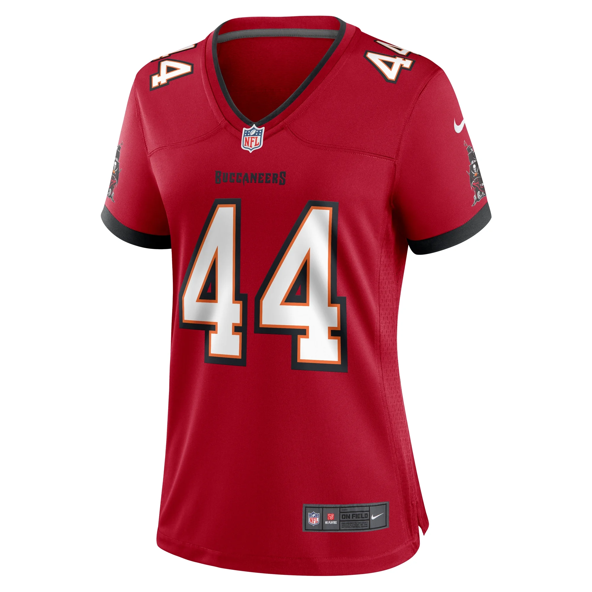 Women's Nike Sean Tucker Red Tampa Bay Buccaneers Game Jersey