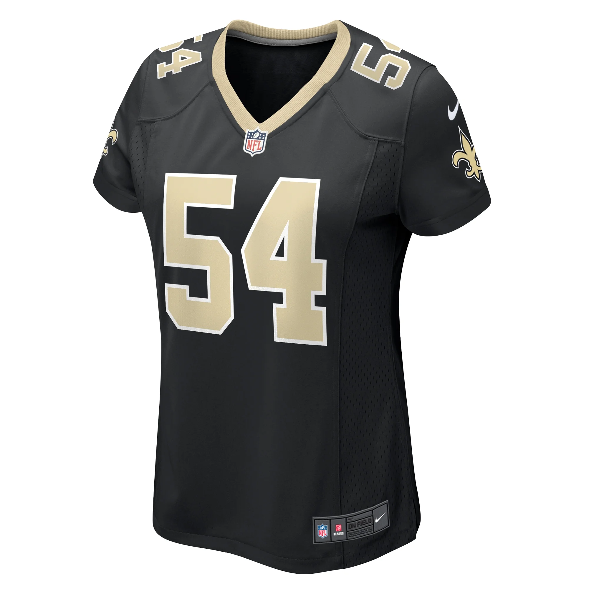 Women's Nike Jaylon Smith Black New Orleans Saints Team Game Jersey
