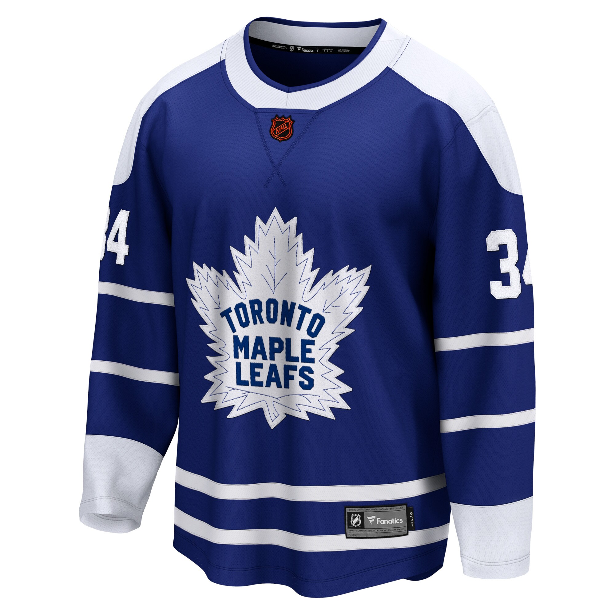 Auston Matthews Toronto Maple Leafs Fanatics Special Edition 2.0 Breakaway Player Jersey - Royal