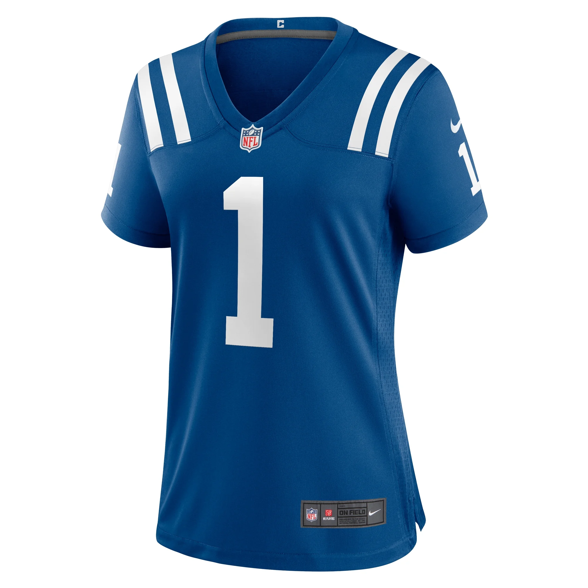 Women's Nike Josh Downs Royal Indianapolis Colts Team Game Jersey