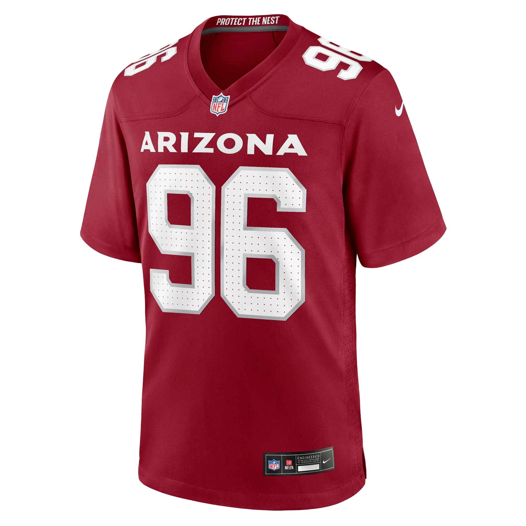 Men's Nike Eric Banks Cardinal Arizona Cardinals Game Jersey