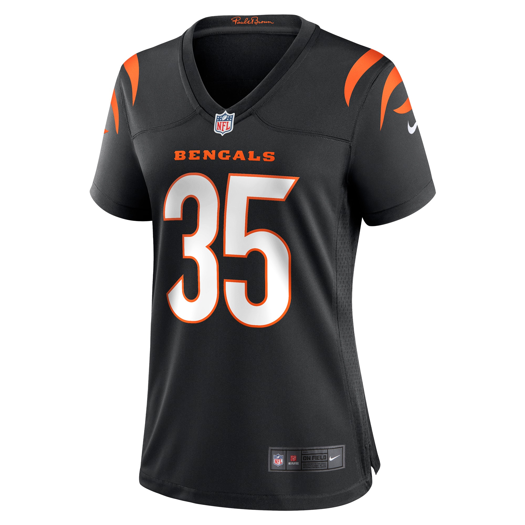 Women's Nike Jalen Davis Black Cincinnati Bengals Game Player Jersey