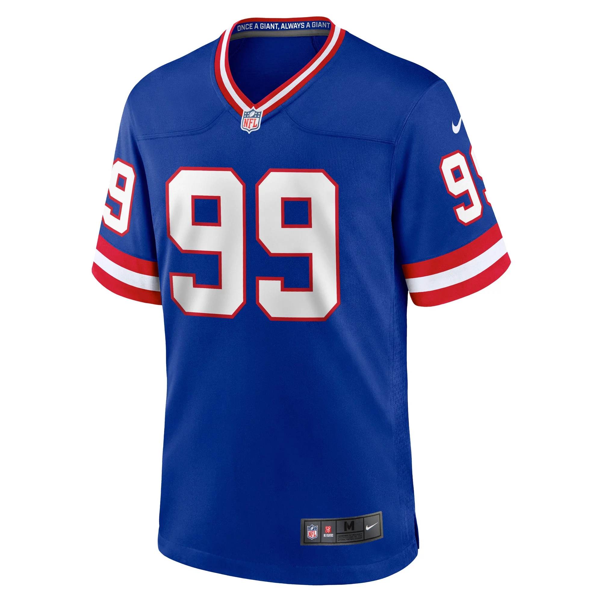 Men's Nike Leonard Williams Royal New York Giants Classic Player Game Jersey