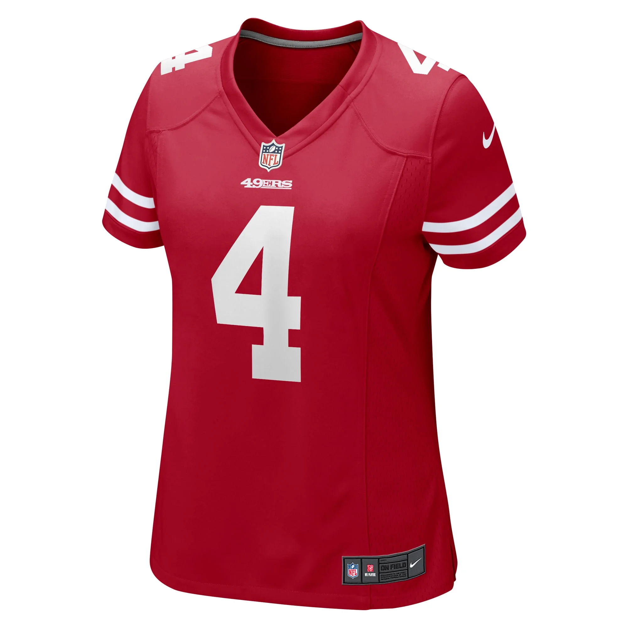 Women's Nike Nick Mullens Scarlet San Francisco 49ers Game Jersey