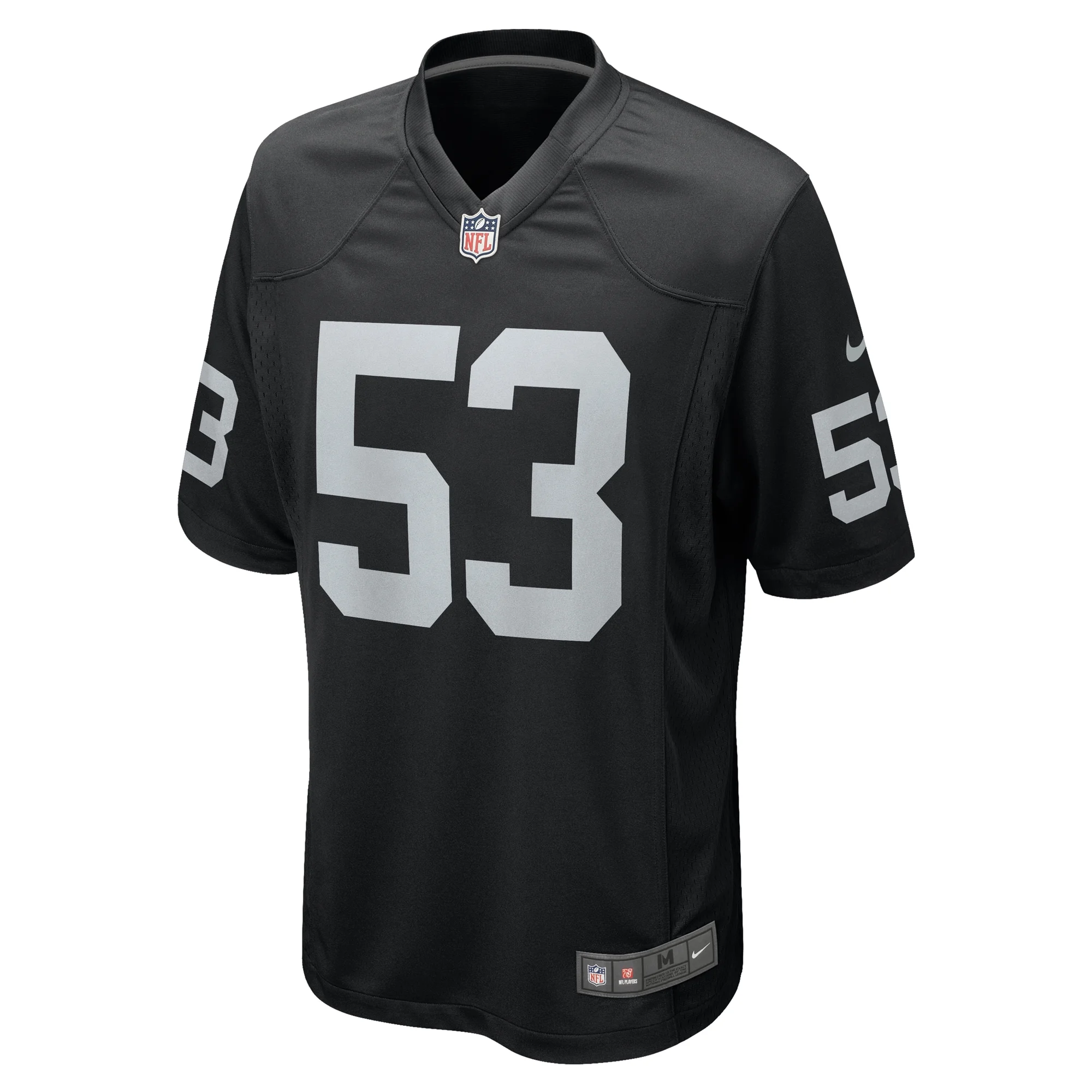 Men's Nike Isaac Darkangelo Black Las Vegas Raiders Team Game Jersey