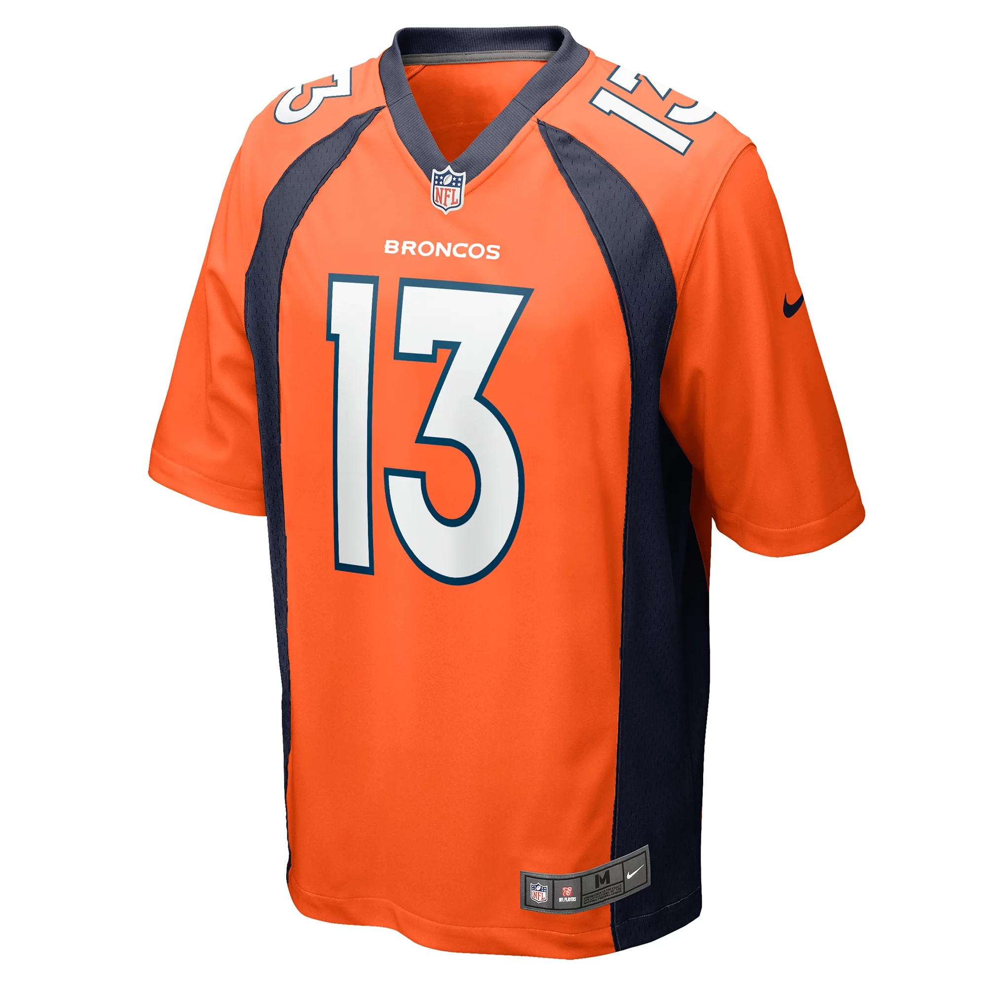 Men's Nike Phillip Dorsett II Orange Denver Broncos Team Game Jersey