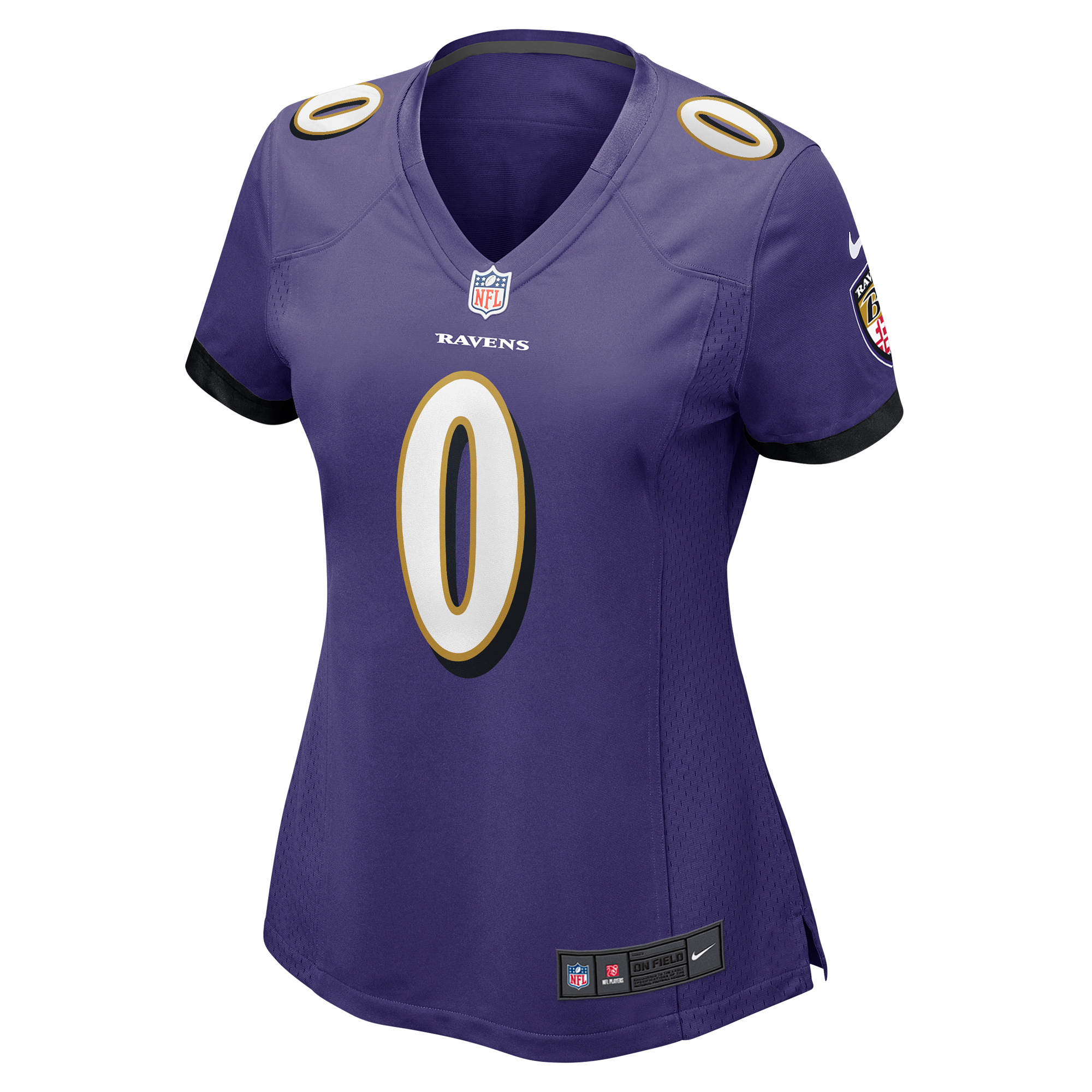 Women's Nike Roquan Smith Purple Baltimore Ravens Team Game Jersey