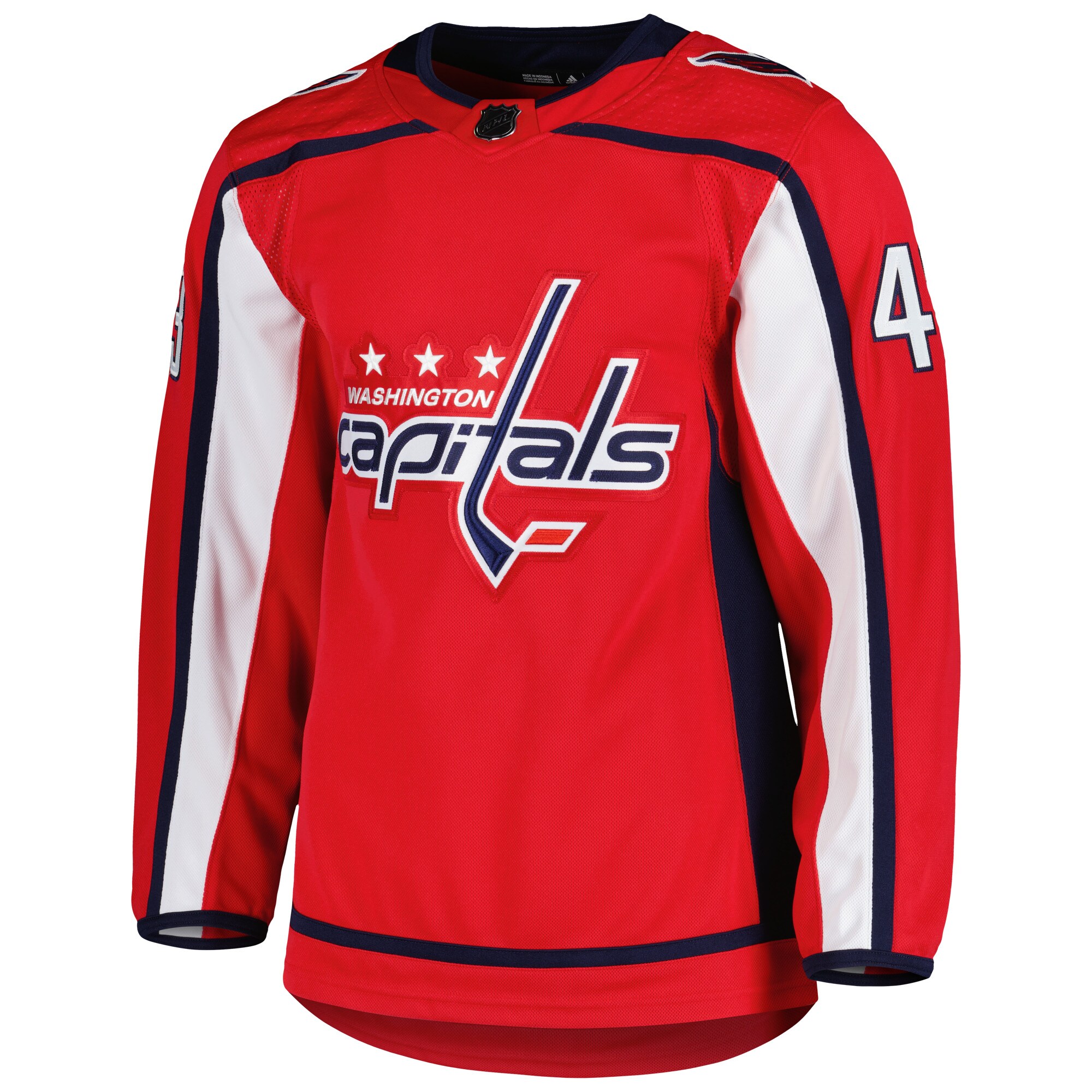 Tom Wilson Washington Capitals adidas  Primegreen Authentic Player Jersey - Red