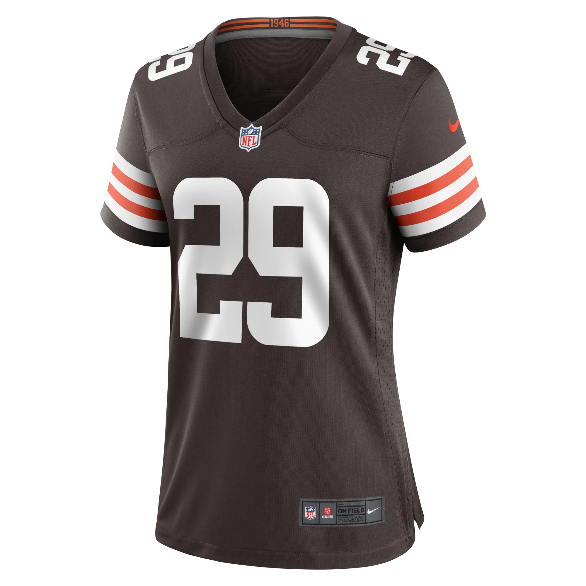 Women's Nike Cameron Mitchell Brown Cleveland Browns Team Game Jersey