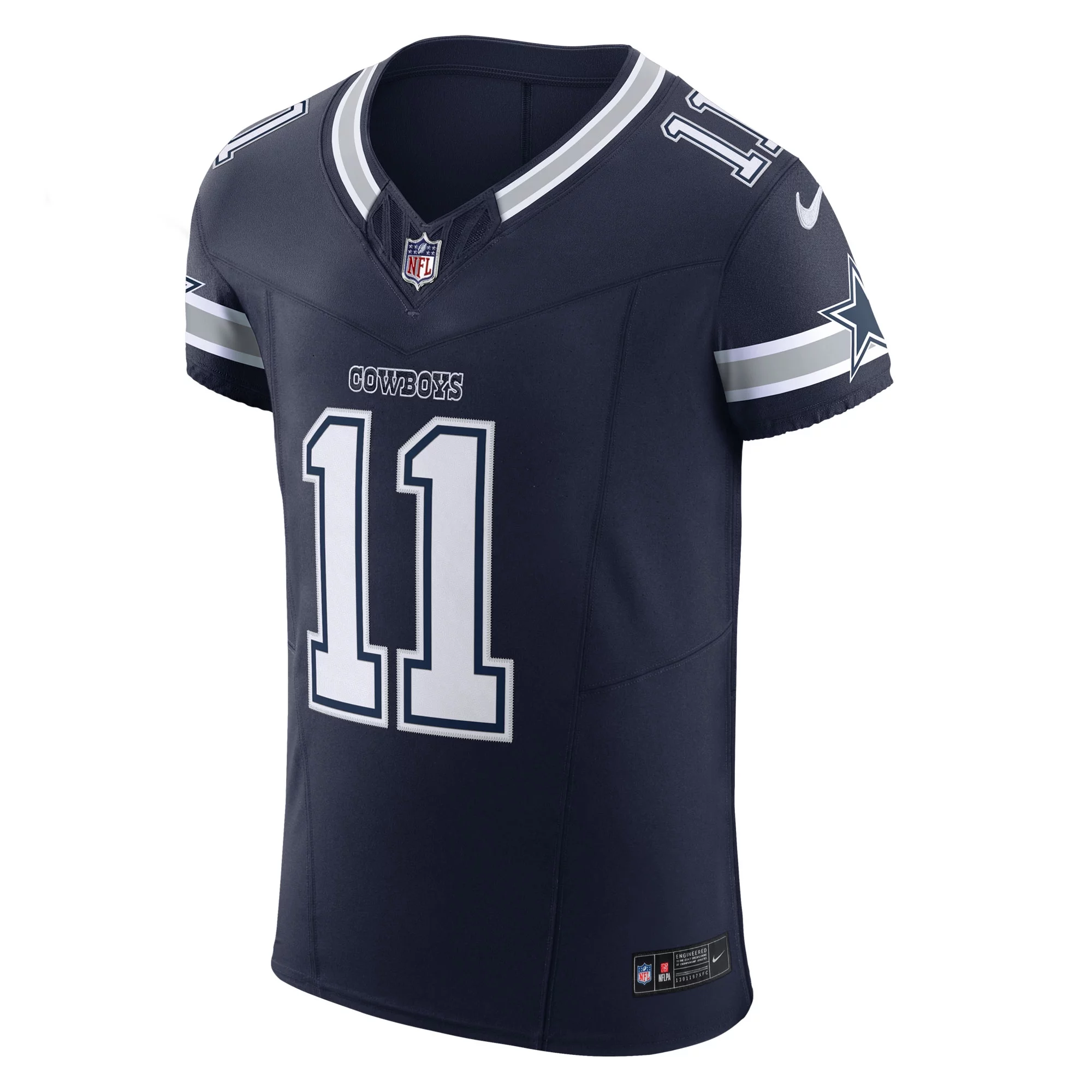 Men's Nike Micah Parsons Navy Dallas Cowboys Vapor F.U.S.E. Elite Jersey