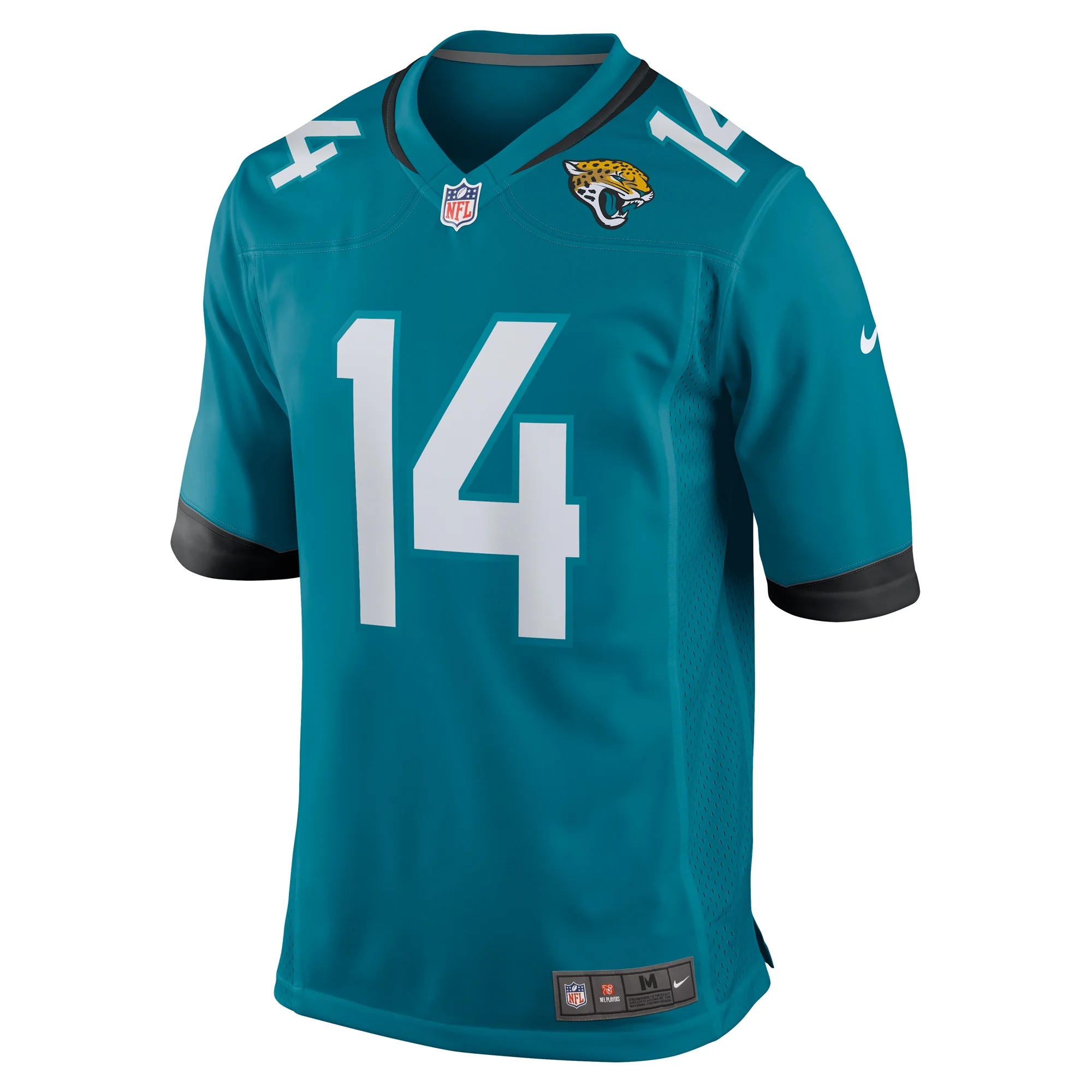 Men's Nike Elijah Cooks Teal Jacksonville Jaguars Team Game Jersey