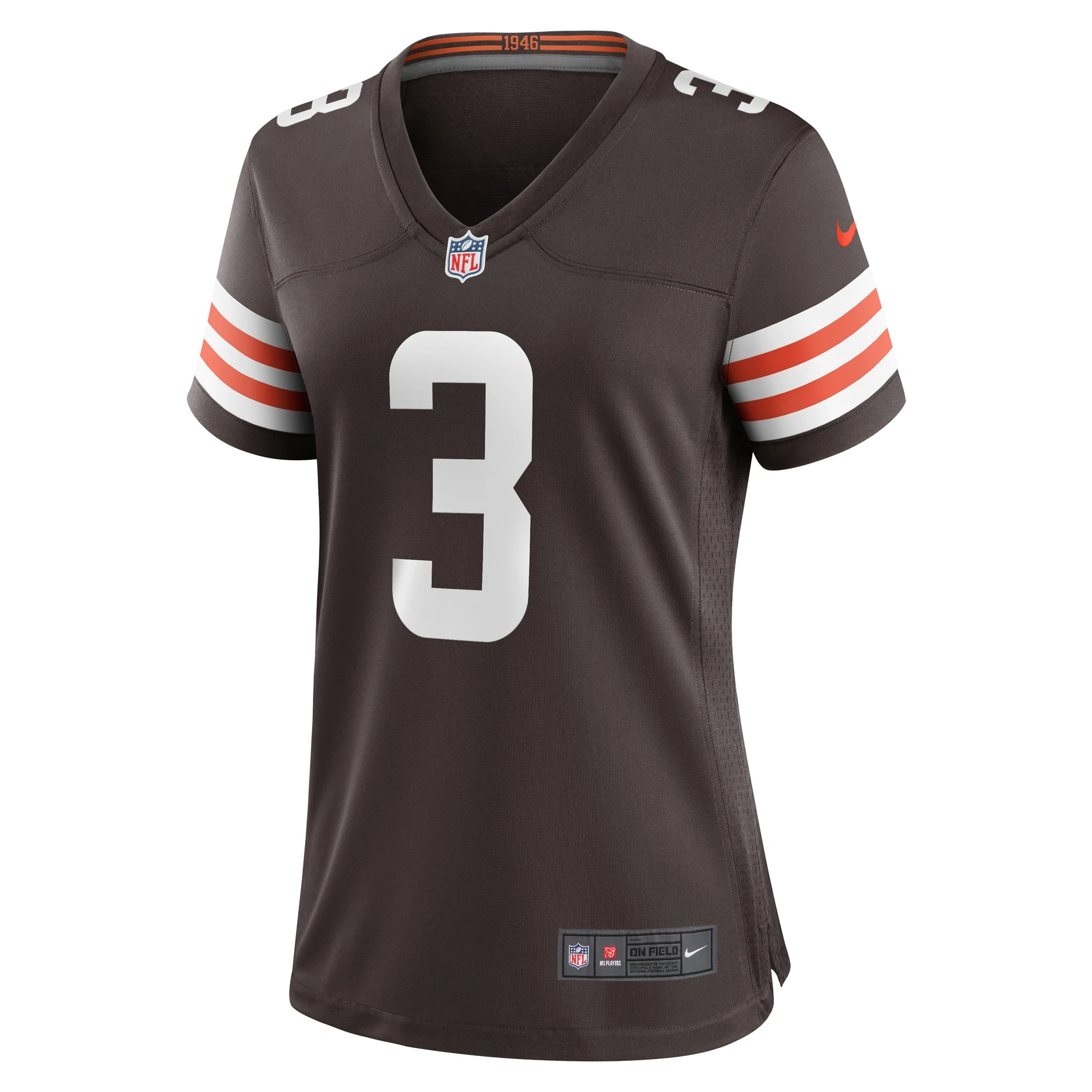 Women's Nike Marquise Goodwin Brown Cleveland Browns Game Jersey