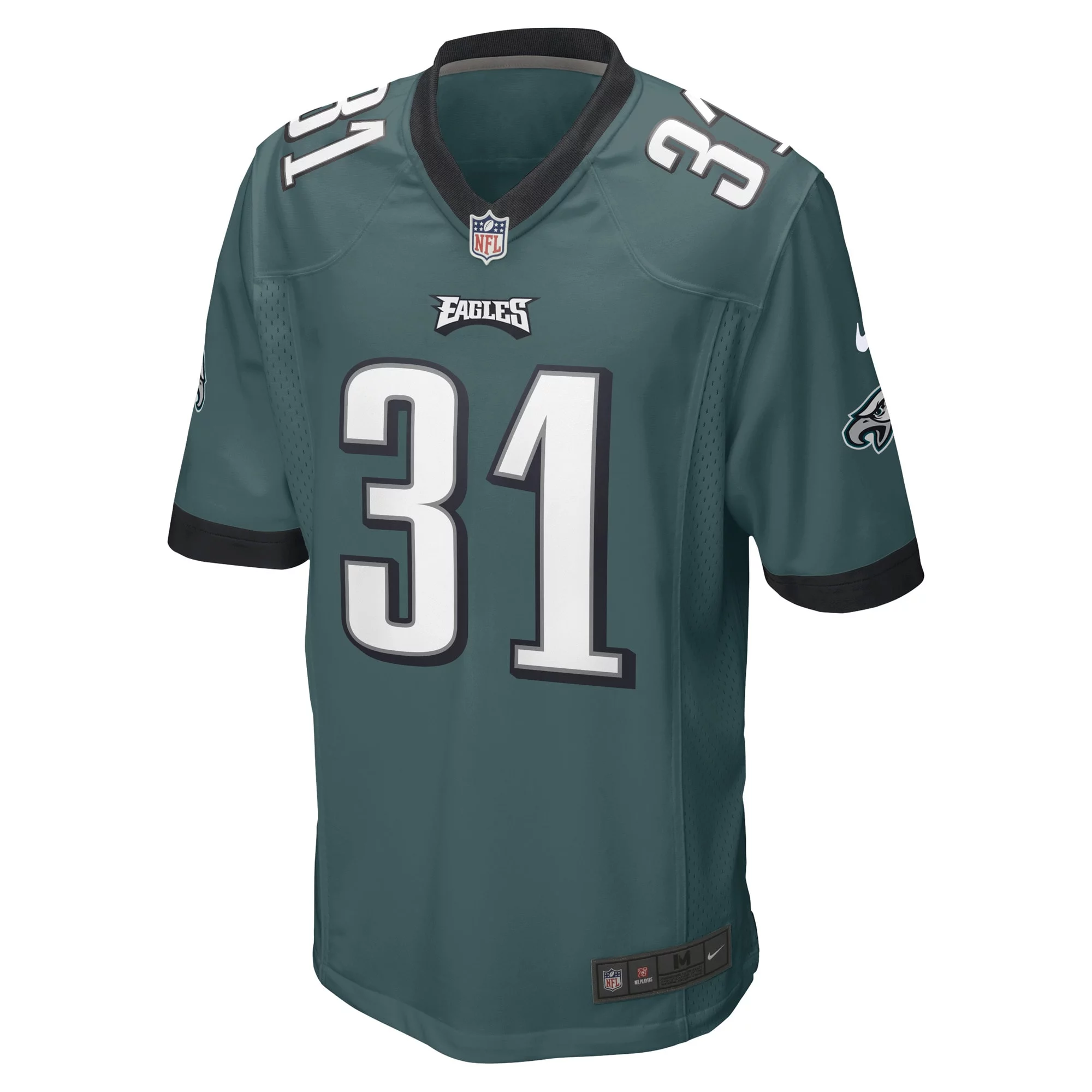 Men's Nike Mario Goodrich Midnight Green Philadelphia Eagles Game Player Jersey