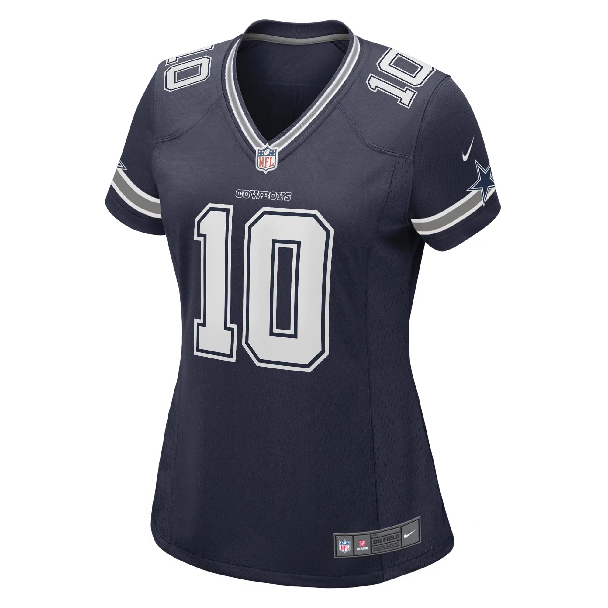 Women's Nike Cooper Rush Navy Dallas Cowboys Game Player Jersey