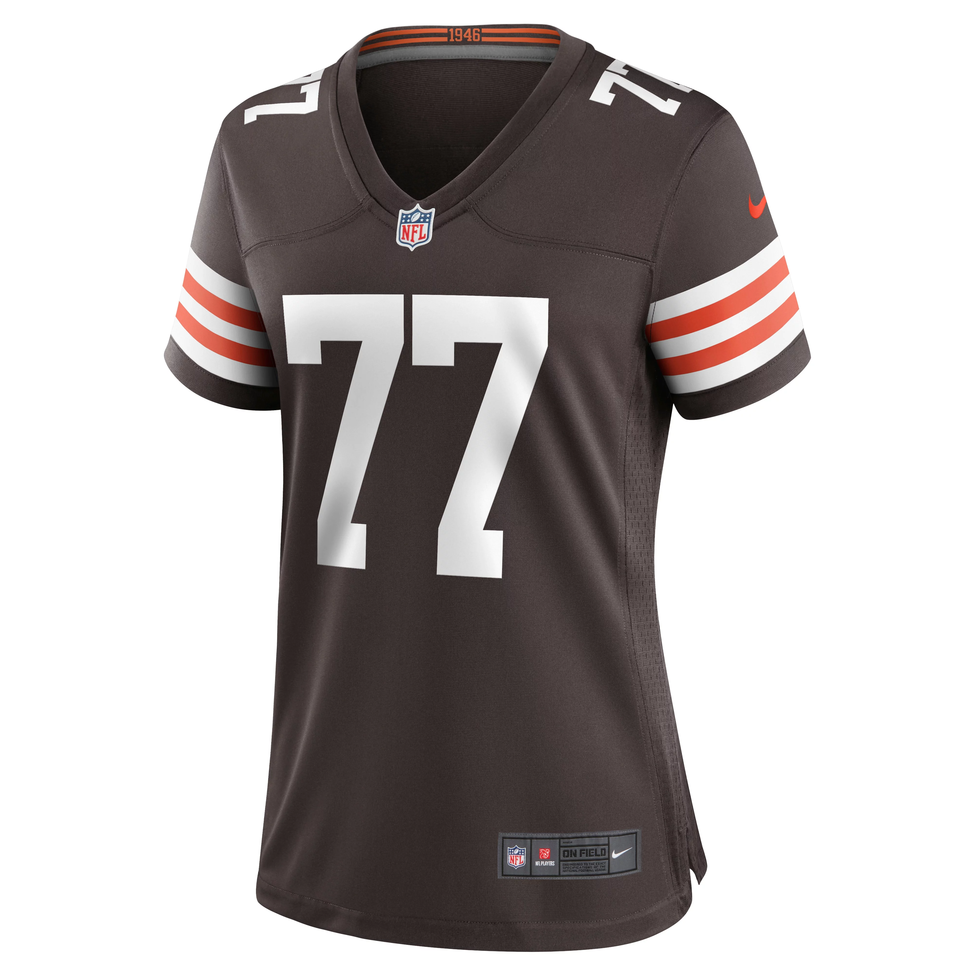 Women's Nike Wyatt Teller Brown Cleveland Browns Game Jersey