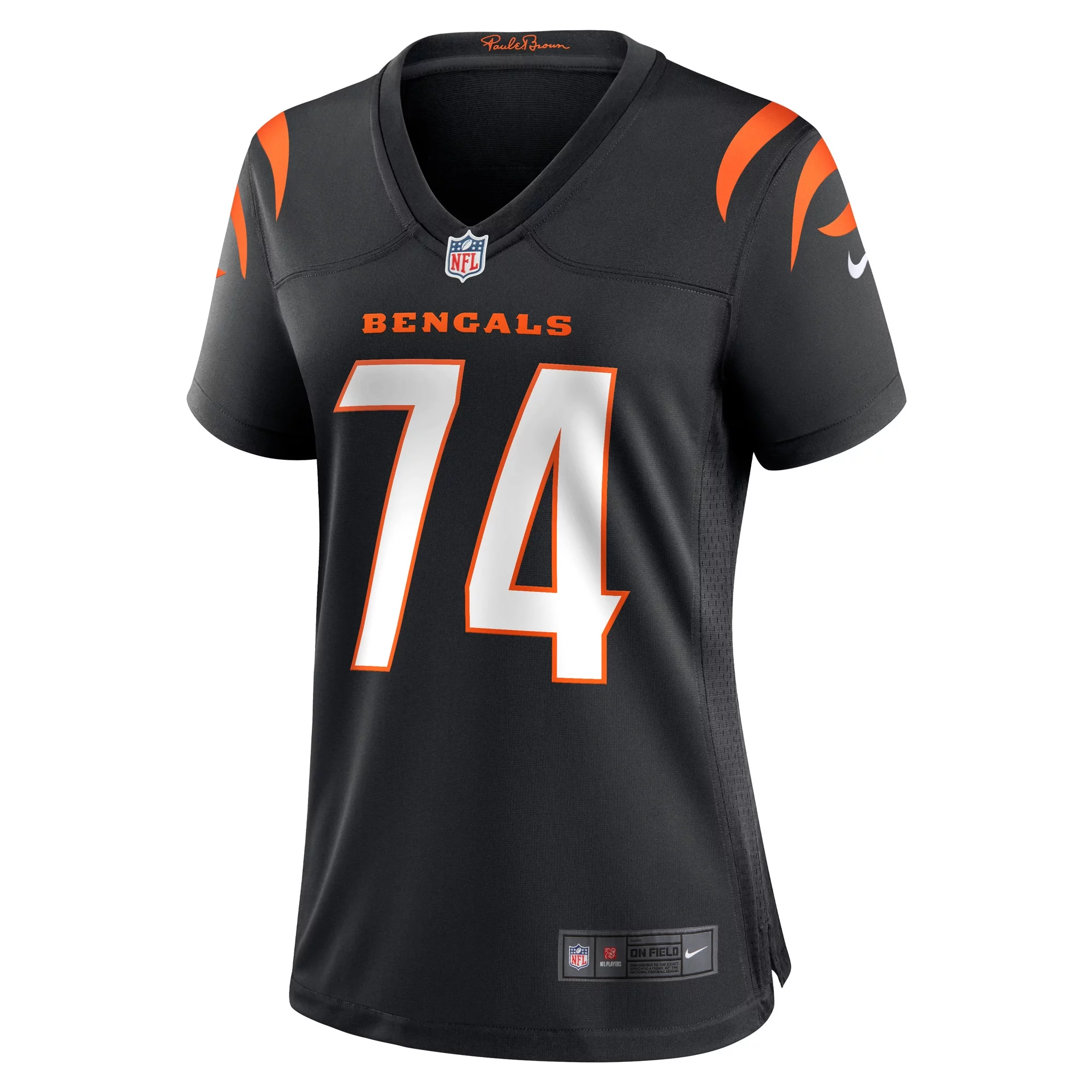 Women's Nike Max Scharping Black Cincinnati Bengals Game Player Jersey