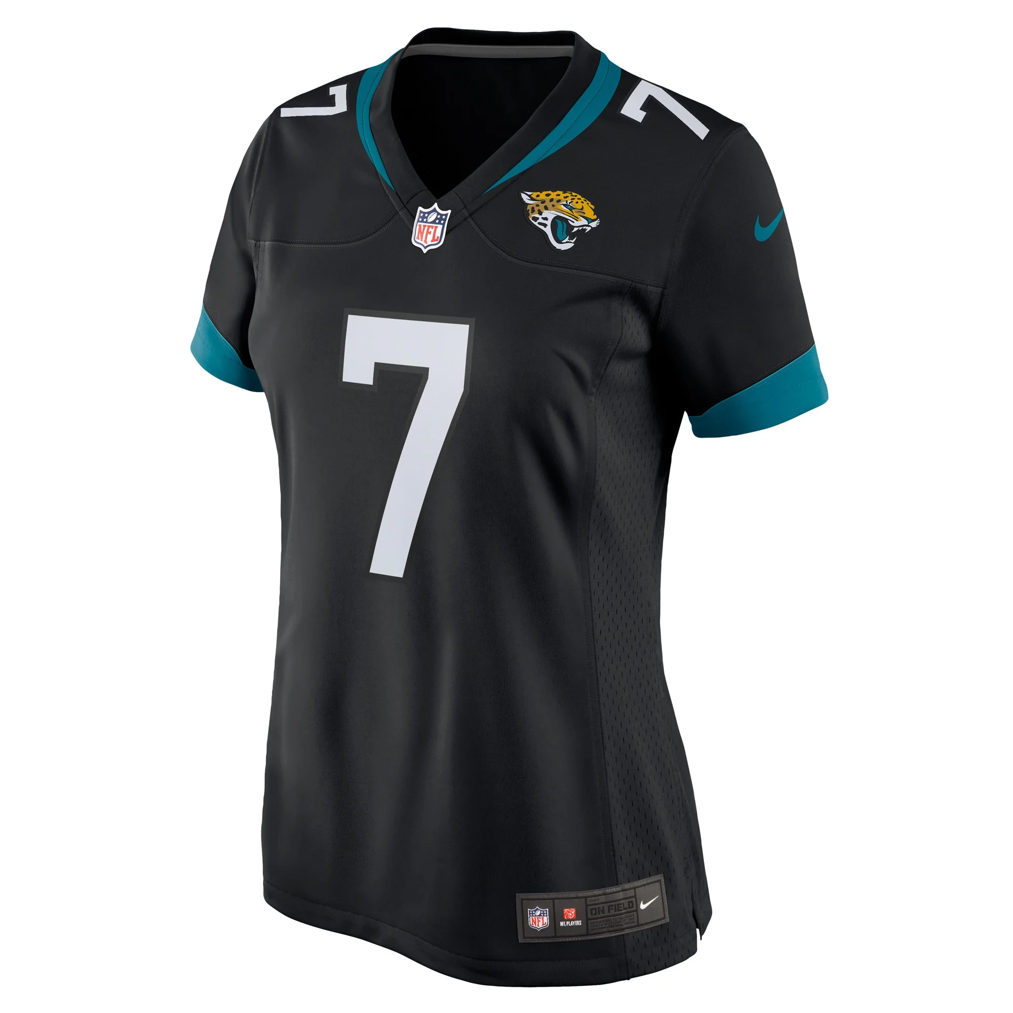 Women's Nike Byron Leftwich Black Jacksonville Jaguars Alternate Retired Player Game Jersey