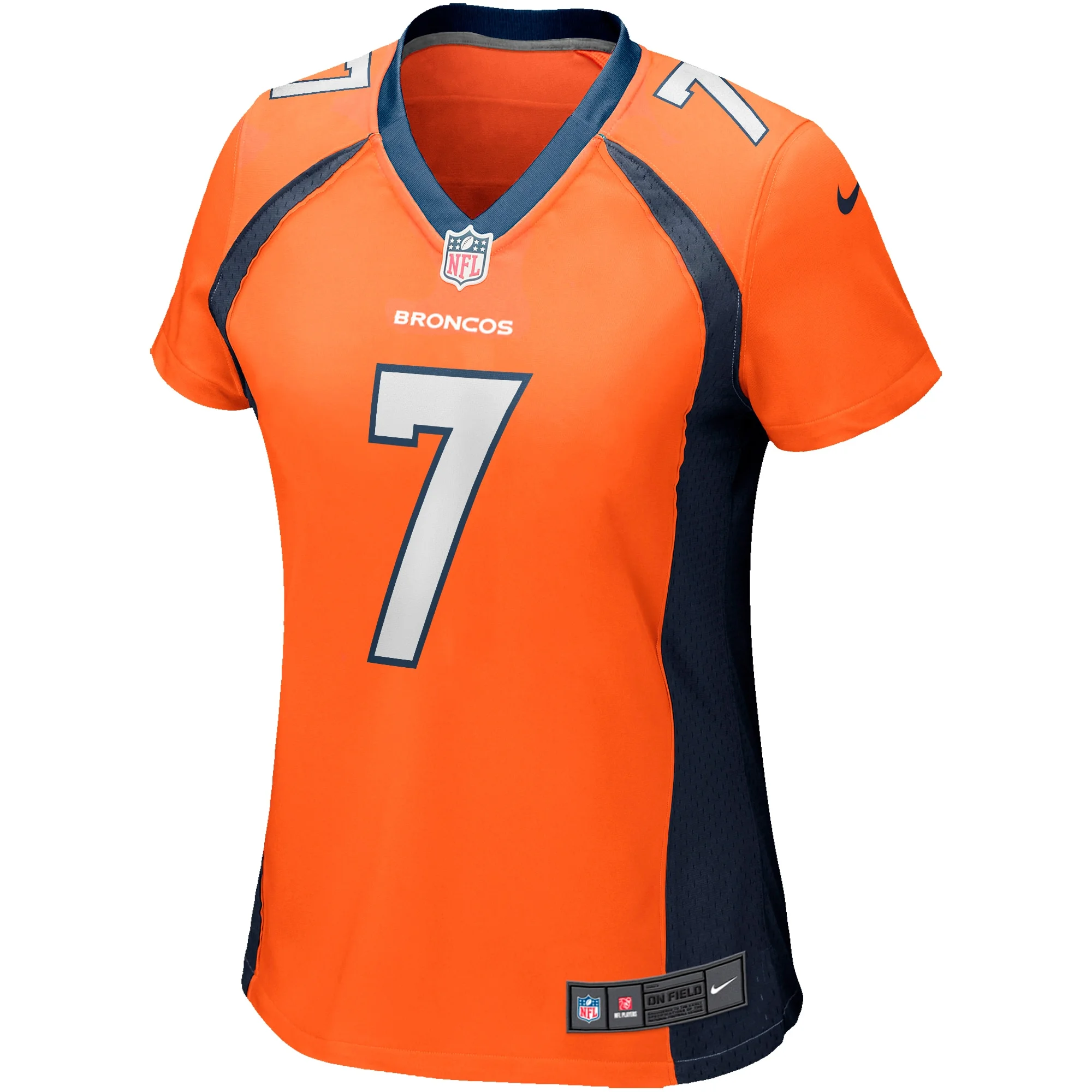 Women's Nike John Elway Orange Denver Broncos Game Retired Player Jersey