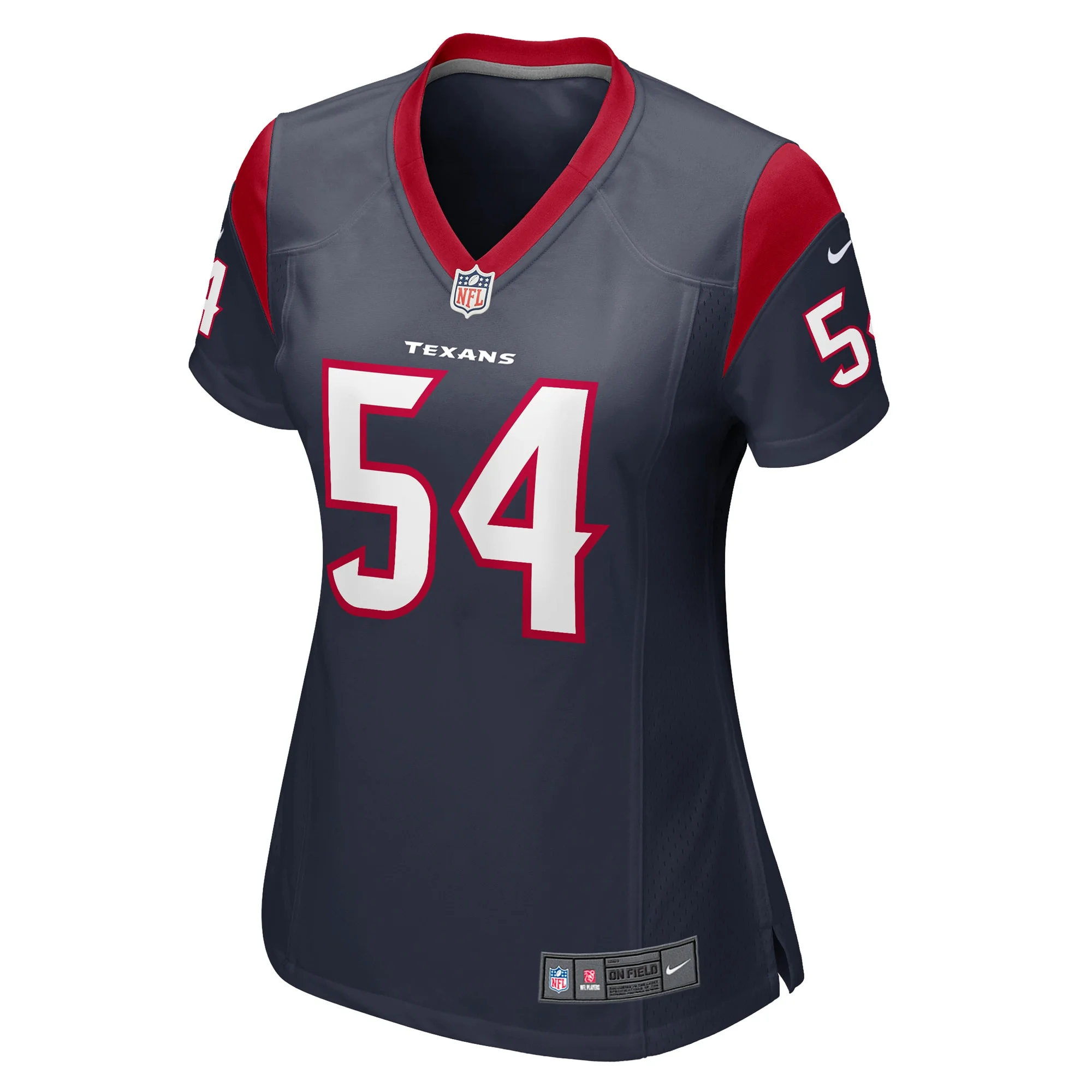 Women's Nike Scott Quessenberry Navy Houston Texans Game Player Jersey