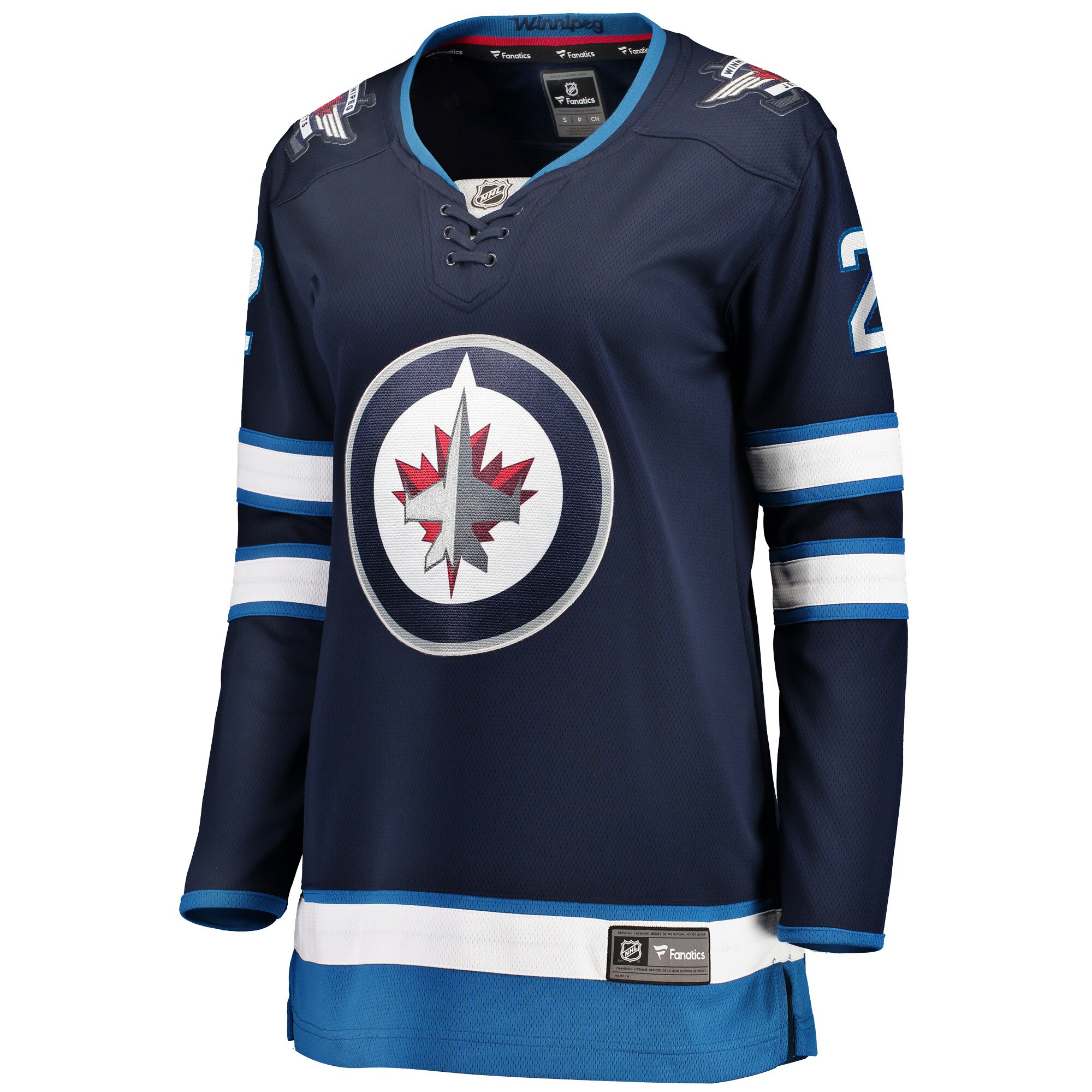 Dylan DeMelo Winnipeg Jets Fanatics Women's Home Breakaway Player Jersey - Navy