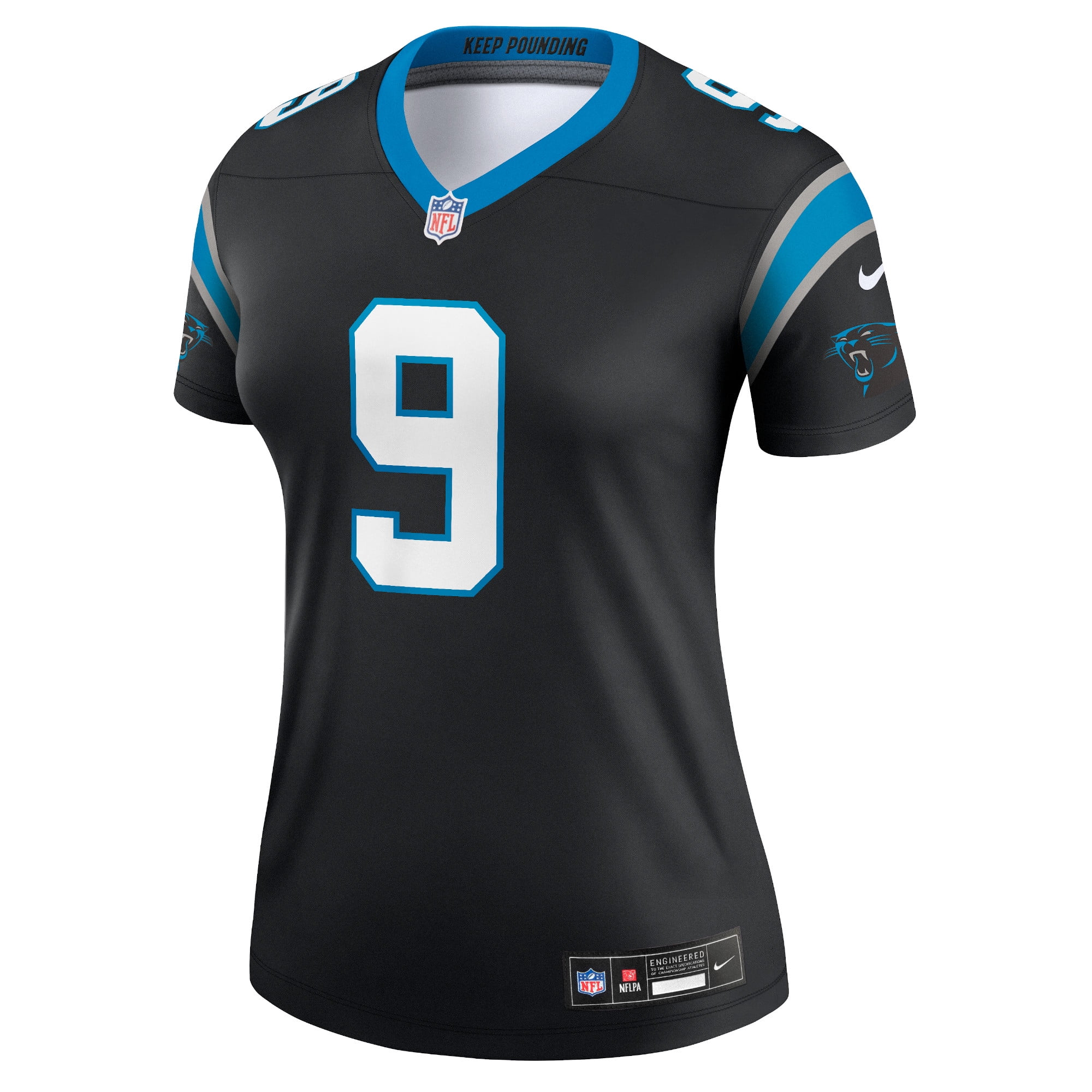 Women's Nike Bryce Young Black Carolina Panthers Legend Jersey