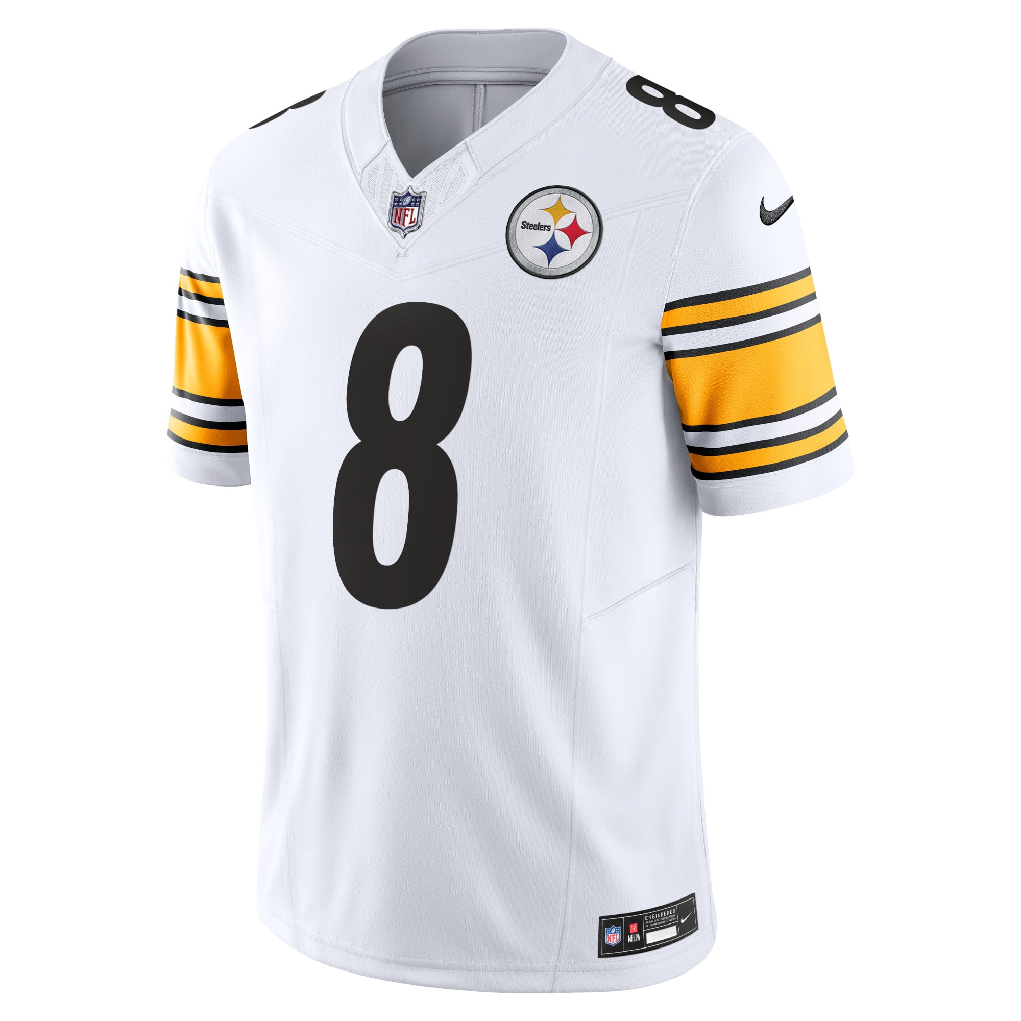 Men's Nike Kenny Pickett White Pittsburgh Steelers Vapor F.U.S.E. Limited Jersey