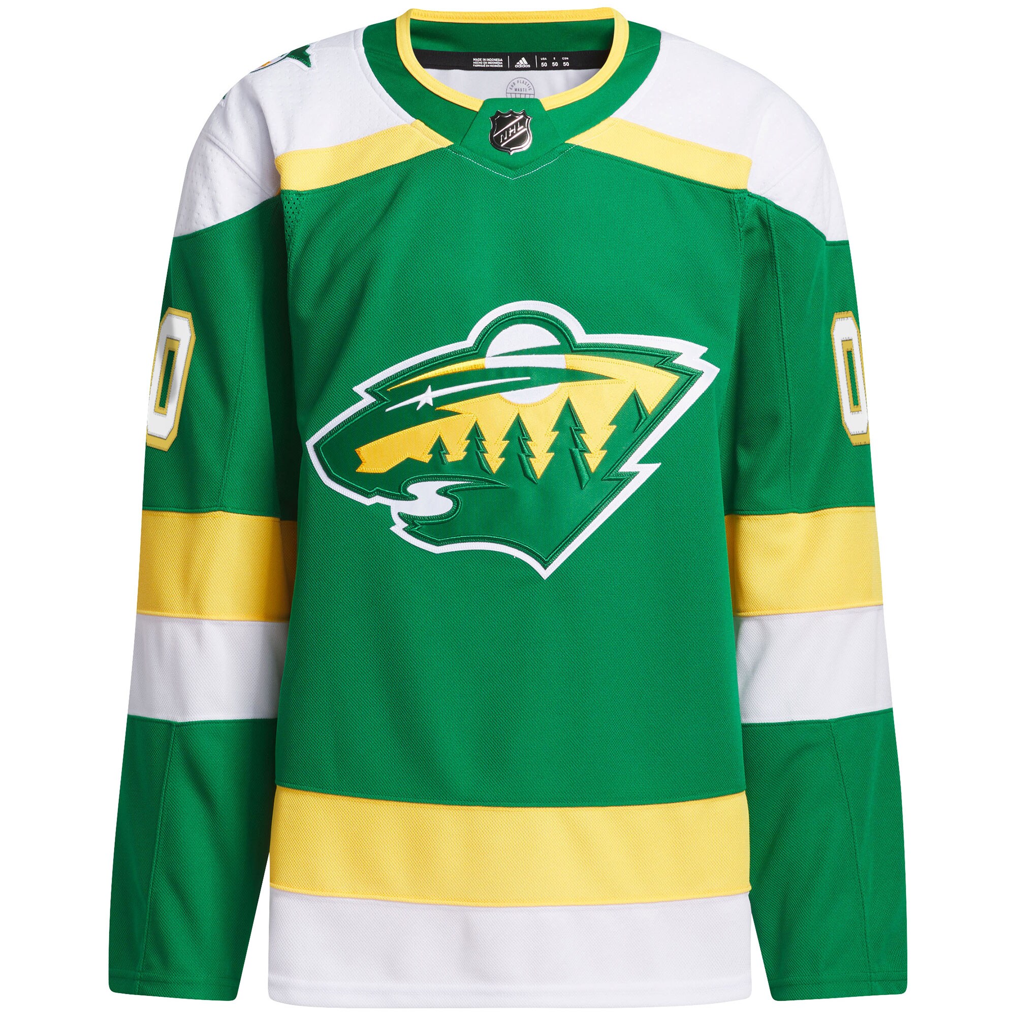Minnesota Wild adidas  Alternate 2023/24 Primegreen Authentic Custom Jersey - Green