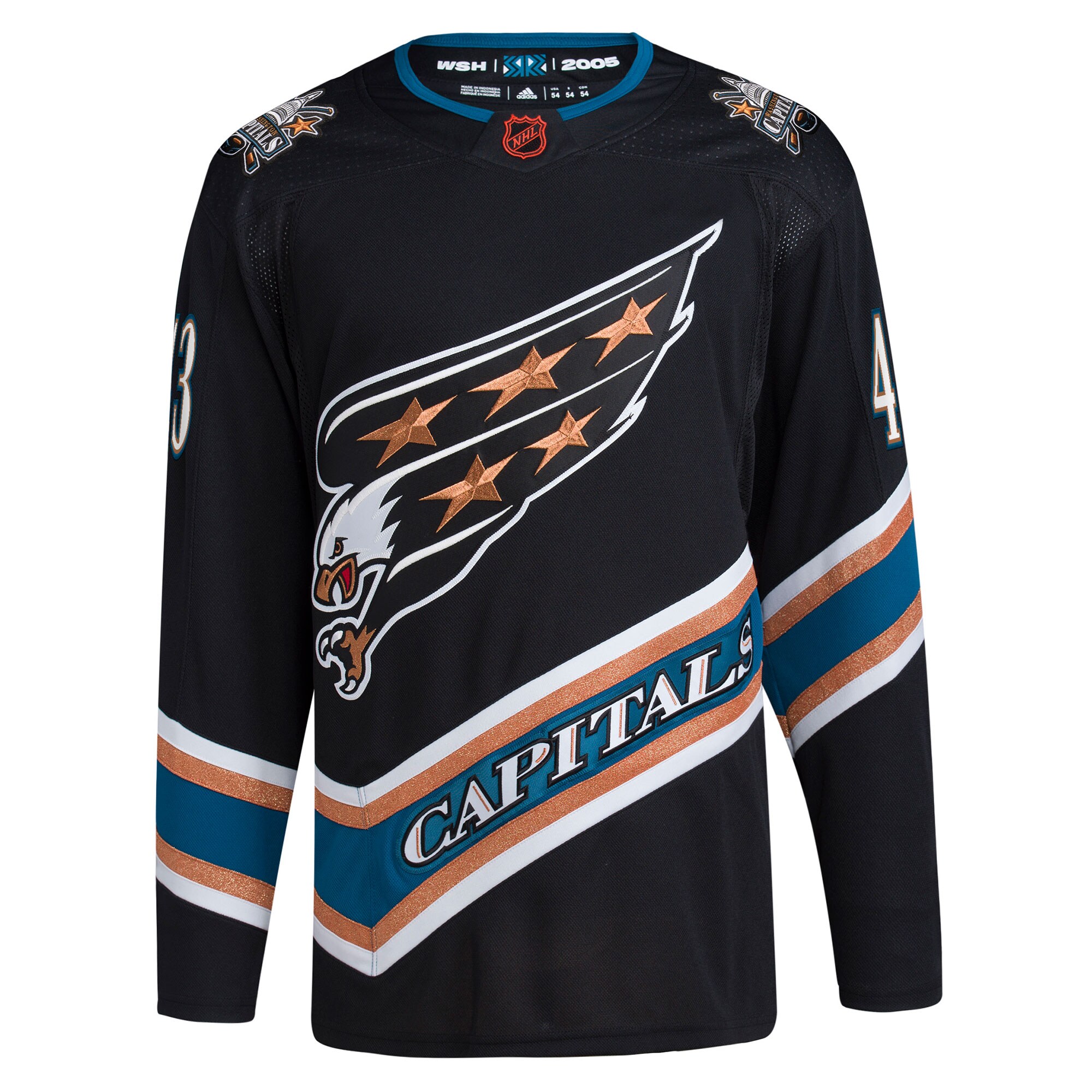 Tom Wilson Washington Capitals adidas Reverse Retro 2.0 Authentic Player Jersey - Black