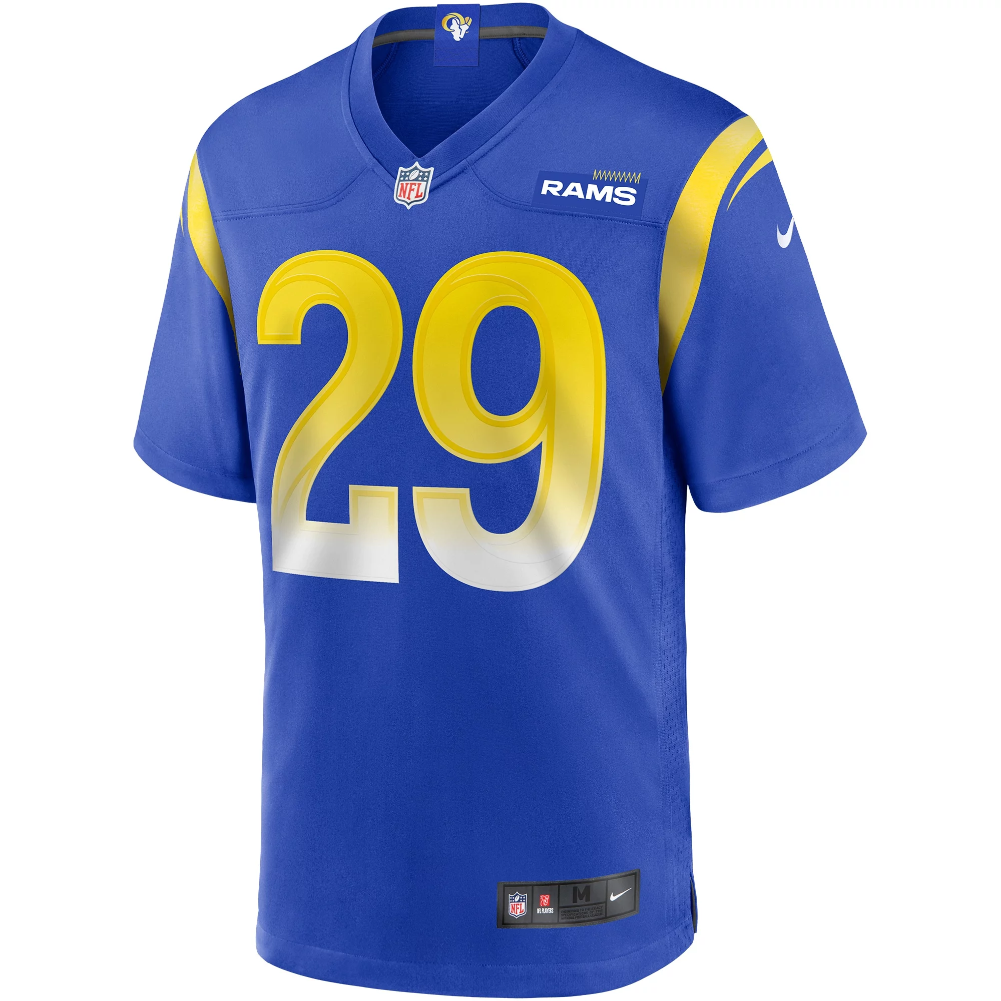 Men's Nike Eric Dickerson Royal Los Angeles Rams Game Retired Player Jersey