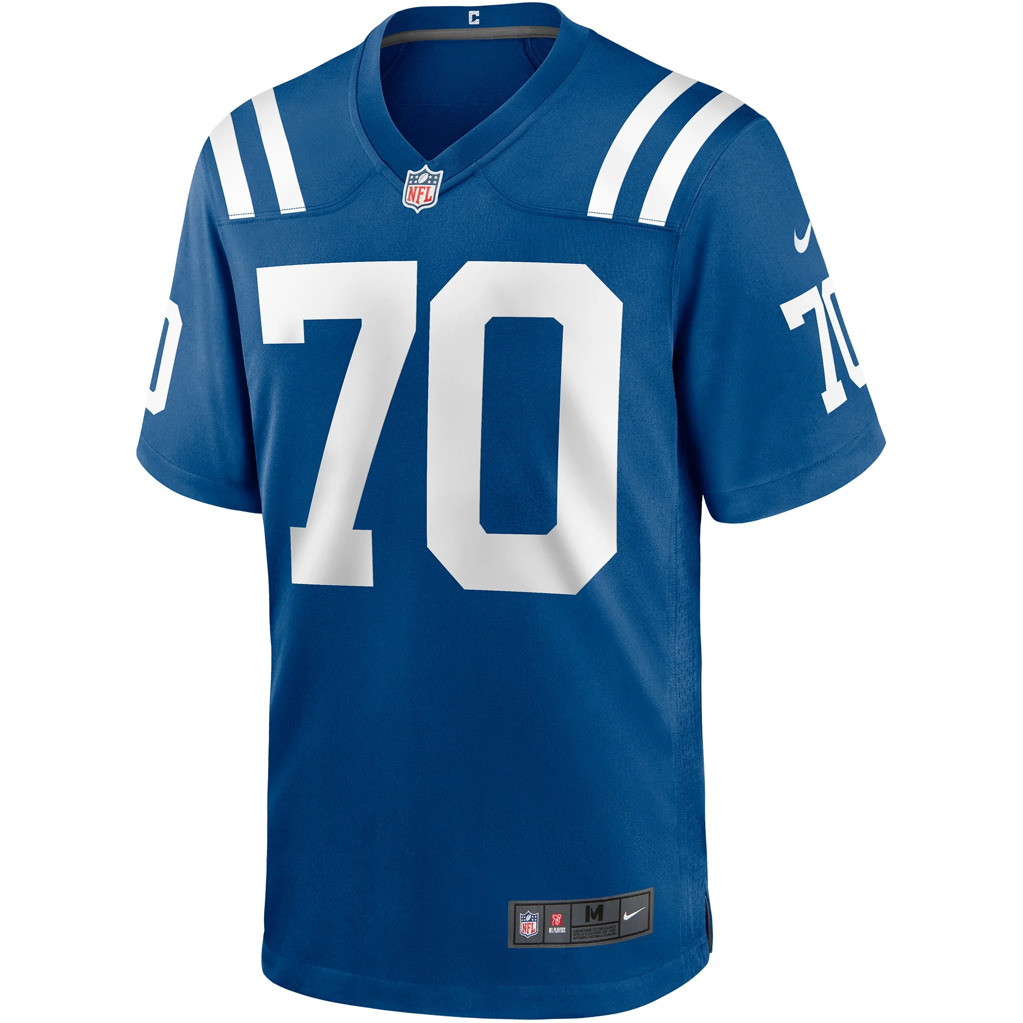 Men's Nike Art Donovan Royal Indianapolis Colts Game Retired Player Jersey
