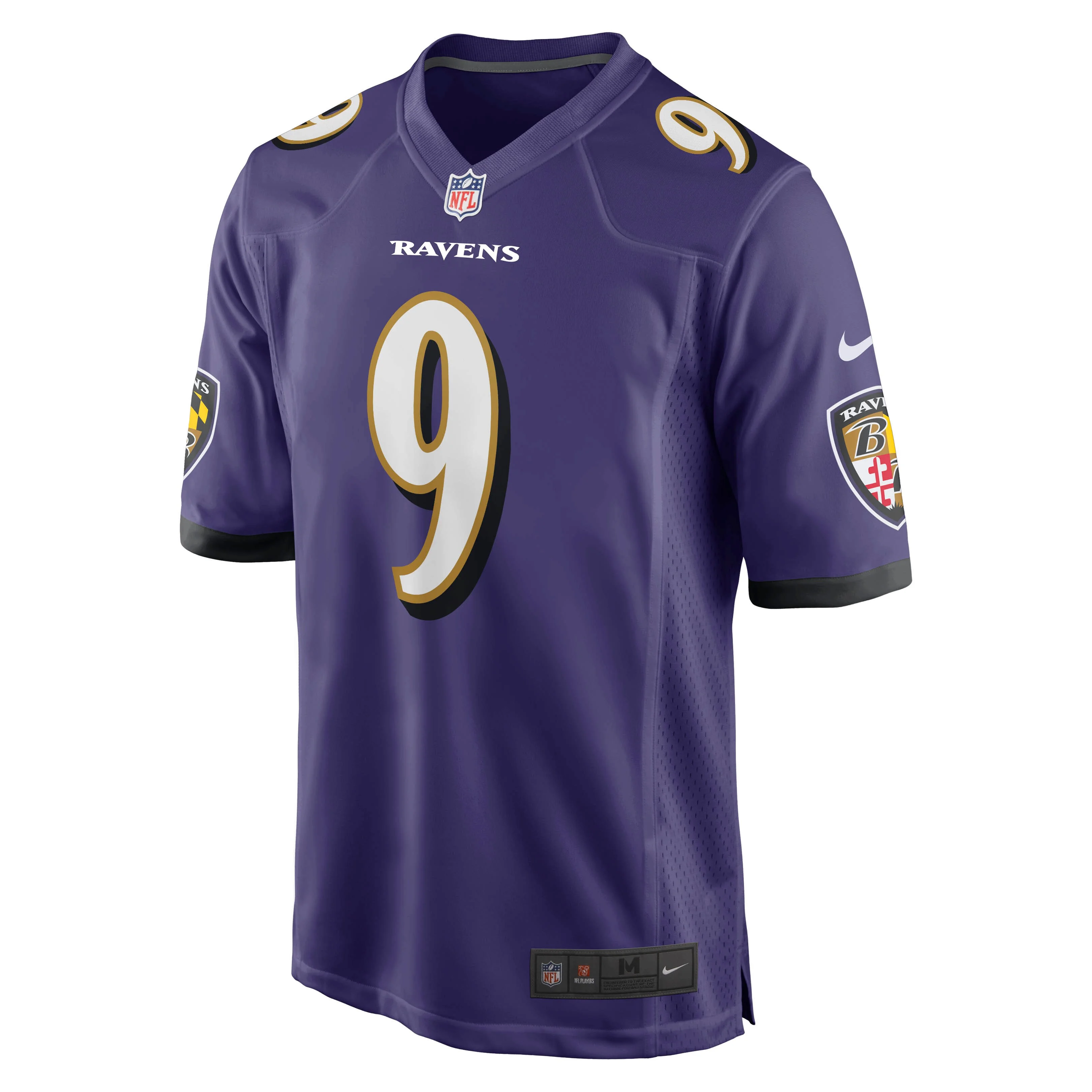 Men's Nike Steve McNair Purple Baltimore Ravens Game Retired Player Jersey