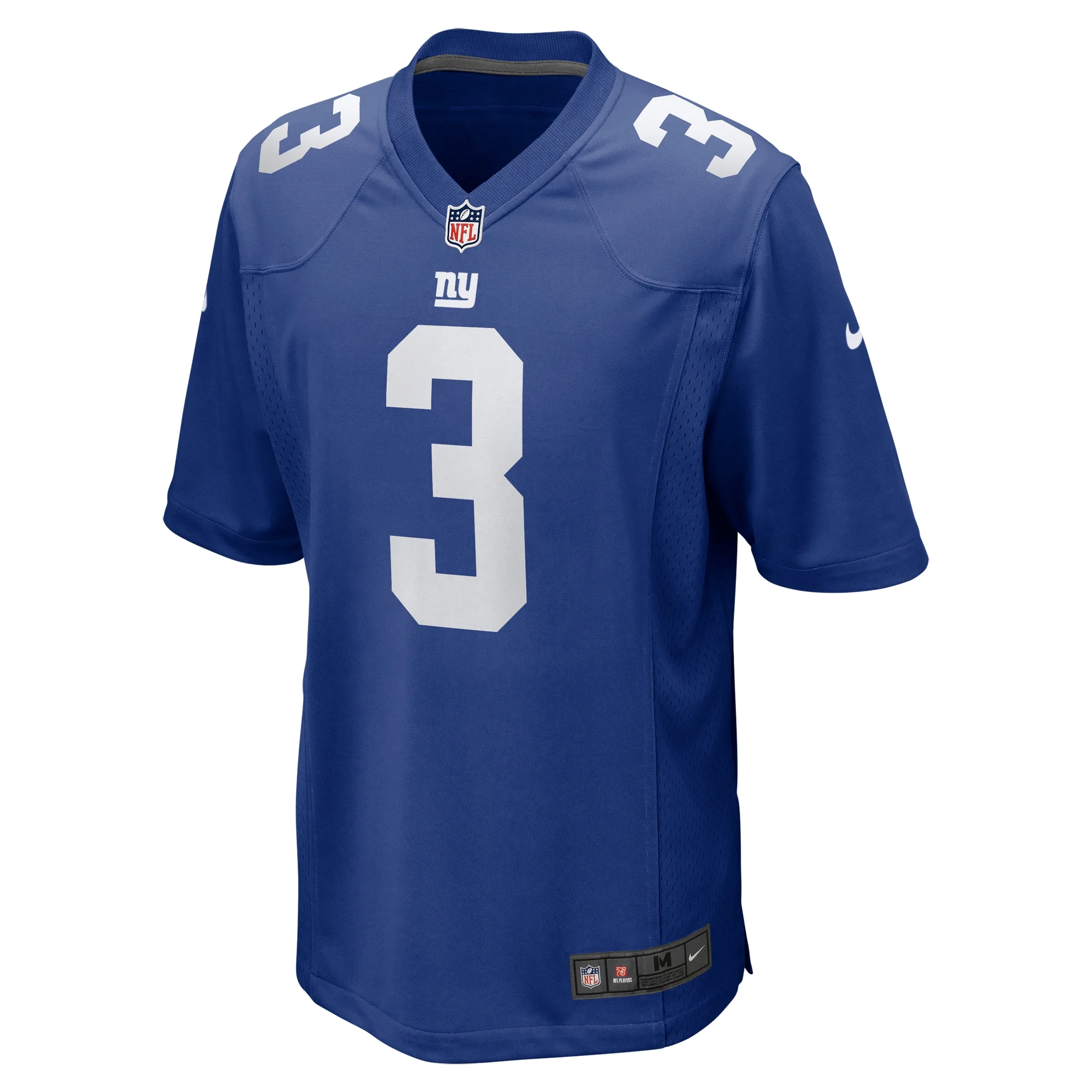 Men's Nike Deonte Banks Royal New York Giants Game Jersey