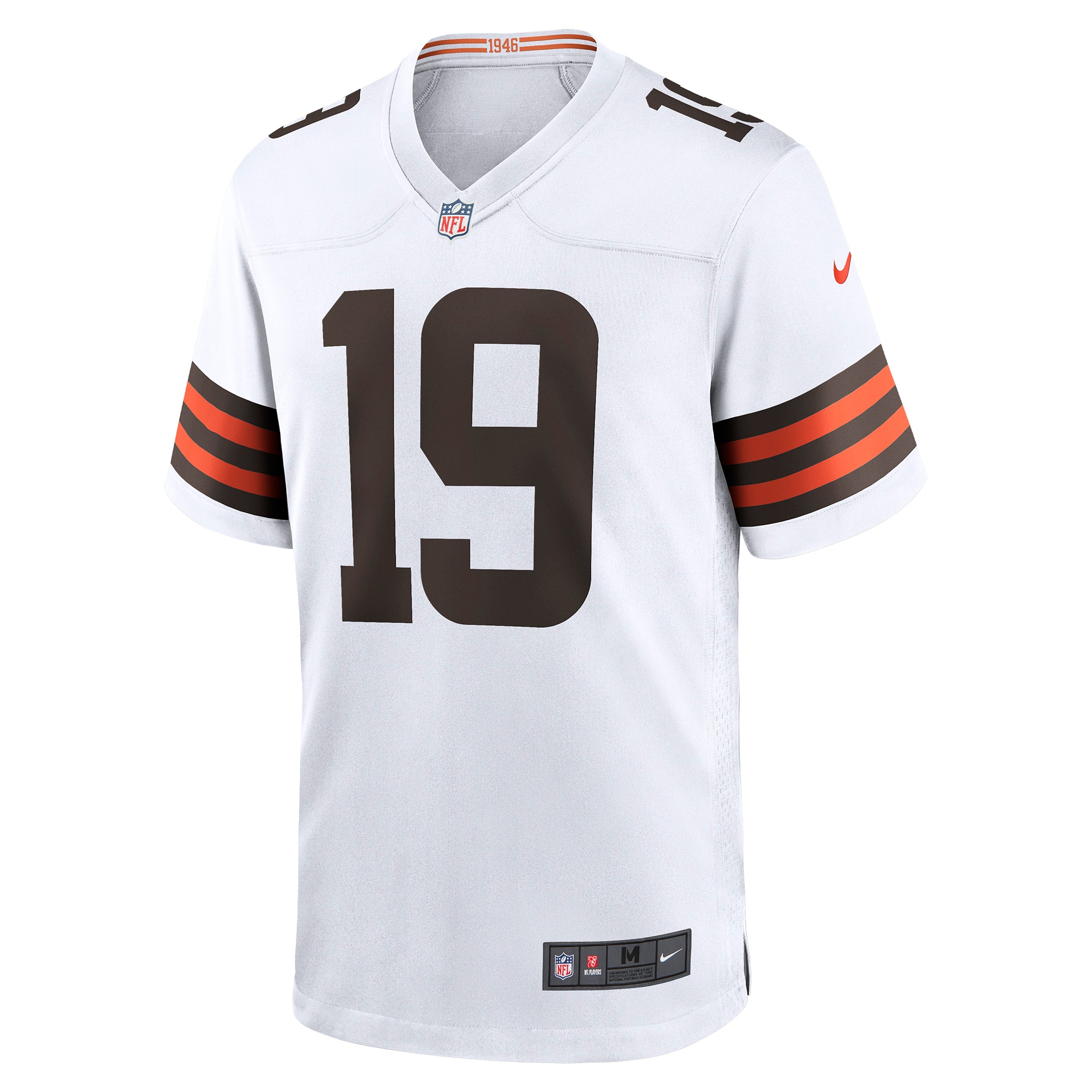 Men's Nike Bernie Kosar White Cleveland Browns Retired Player Game Jersey