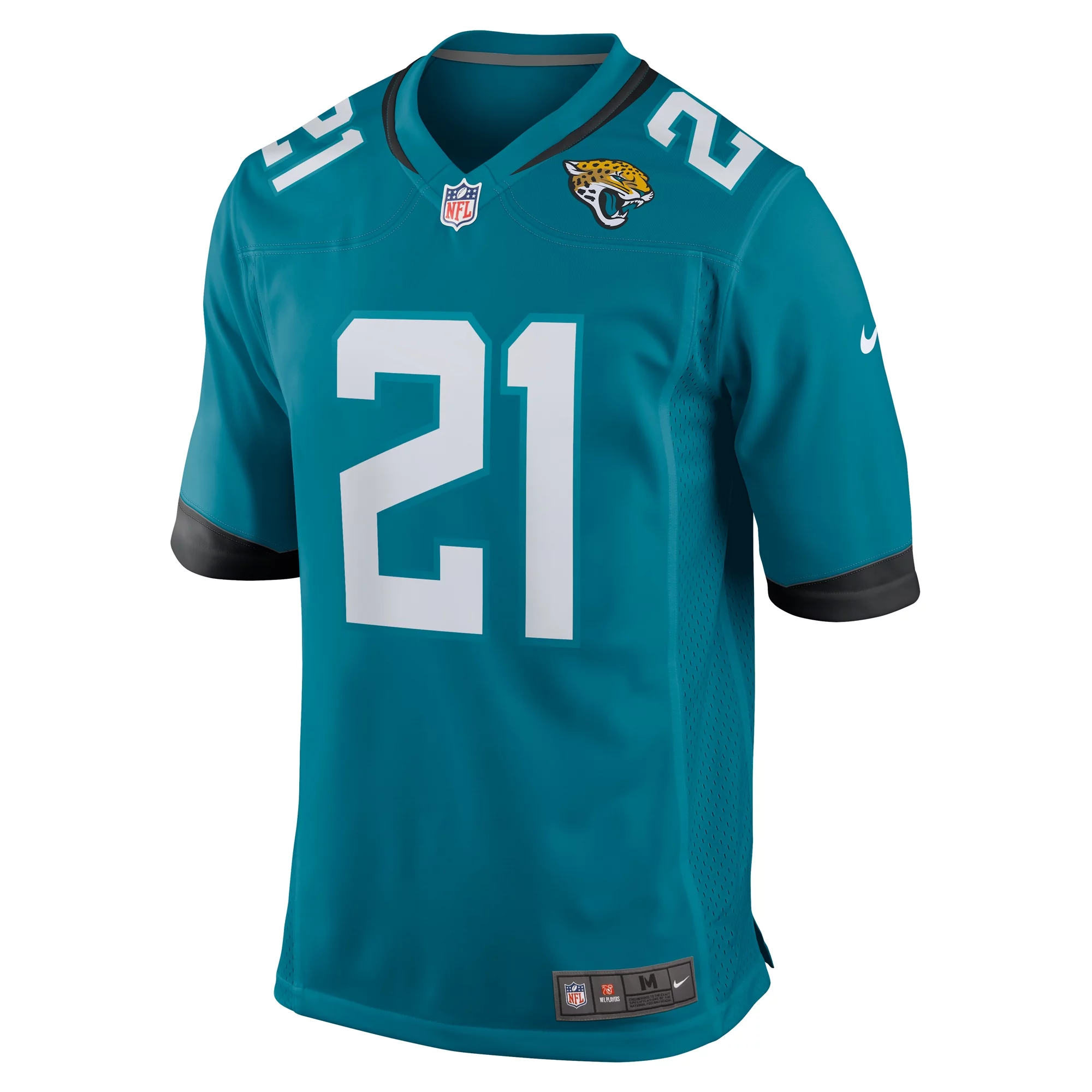 Men's Nike Christian Braswell Teal Jacksonville Jaguars Team Game Jersey